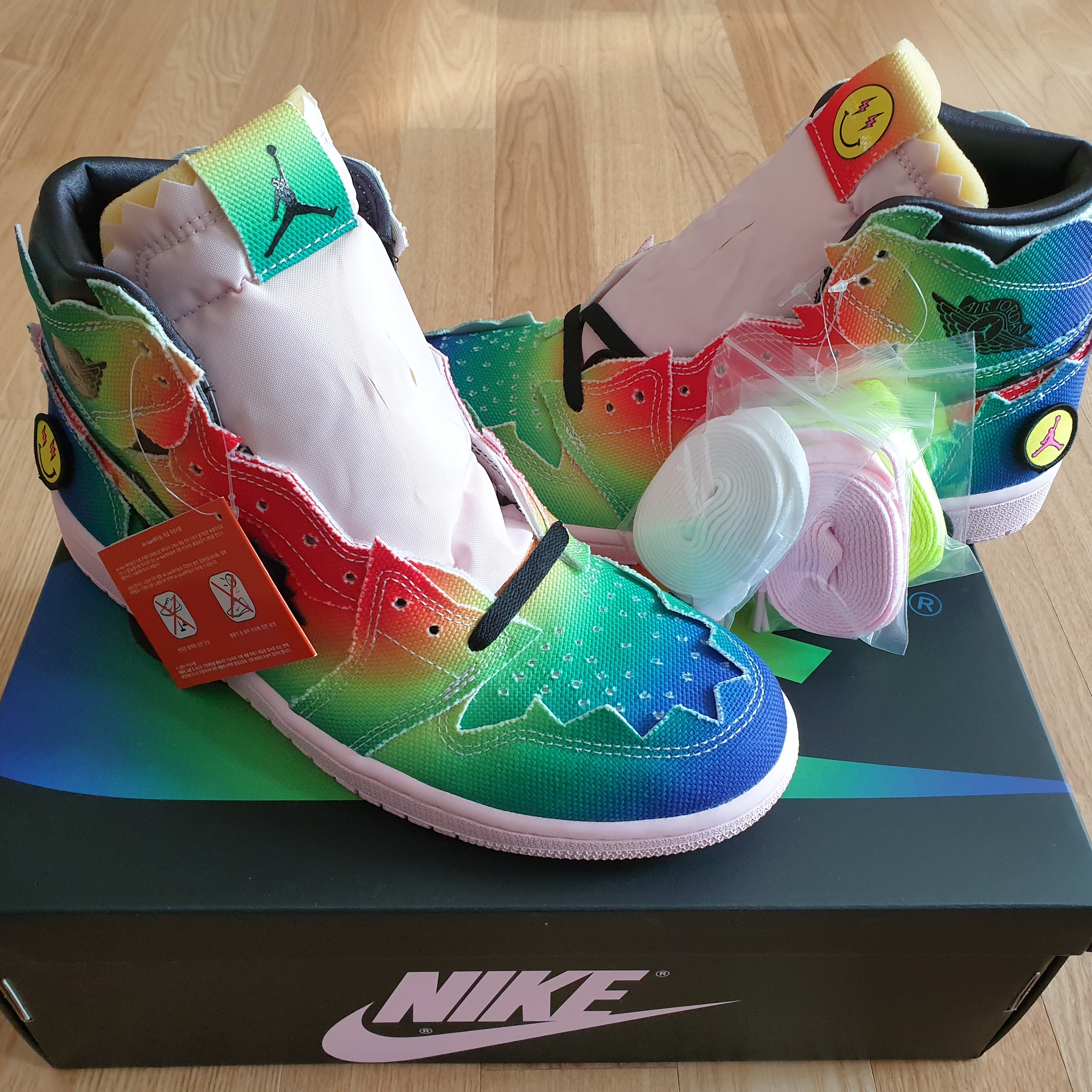 Jordan 1 x J Balvin Retro High OG 착용 스타일 - 2