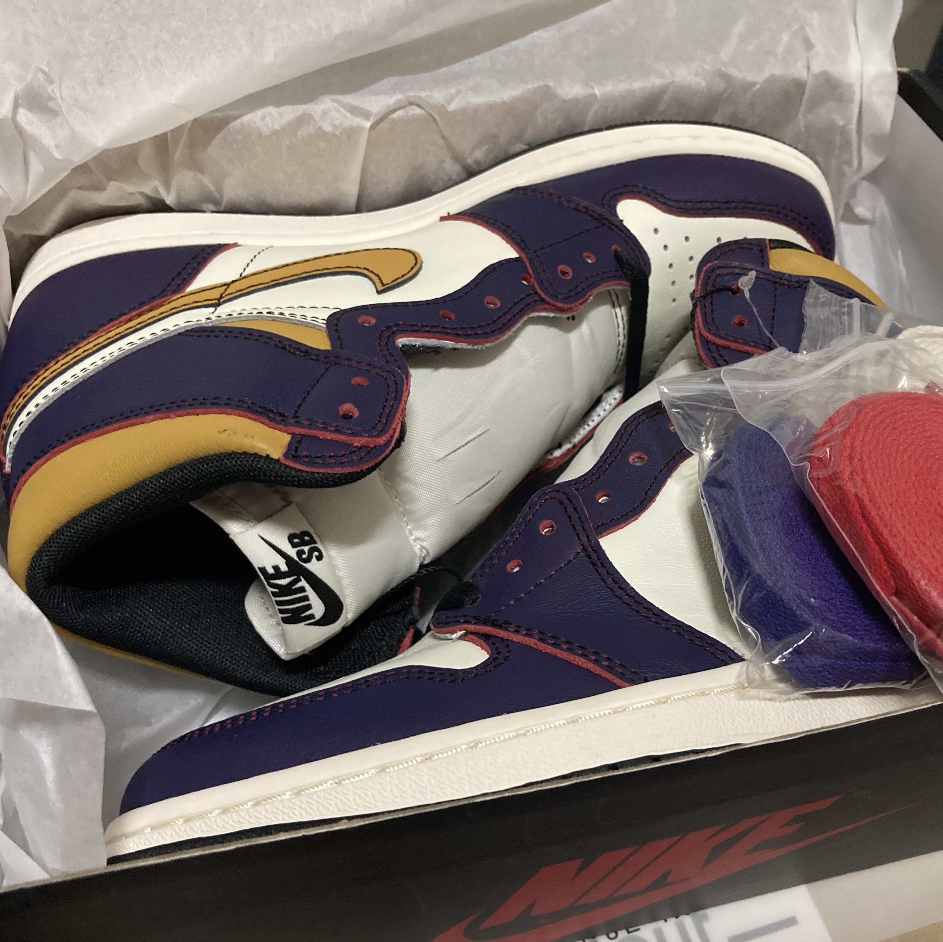 Jordan 1 Retro High OG Defiant SB LA to Chicago 착용 스타일 - 1