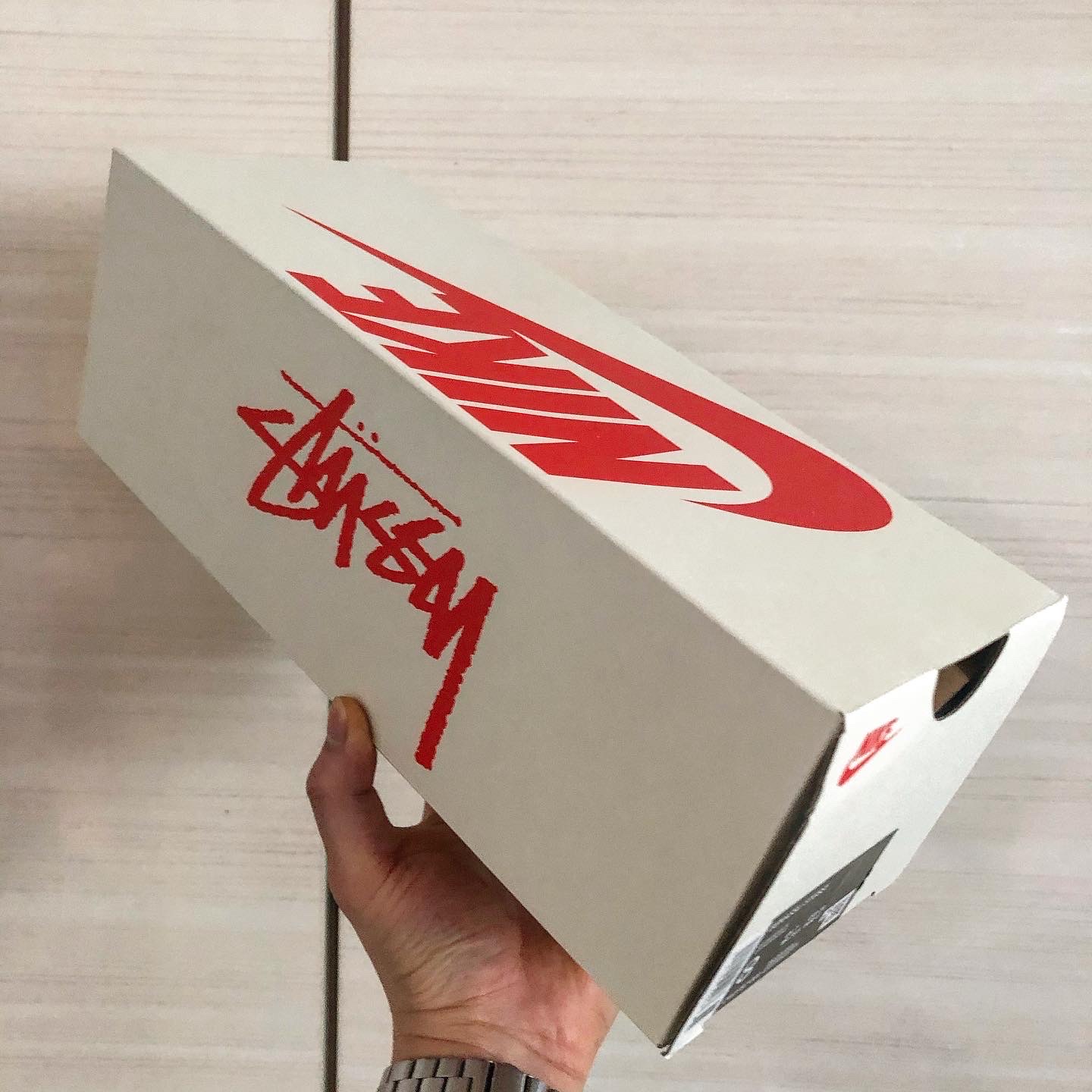 Nike x Stussy Benassi Slide Black 착용 스타일 - 1
