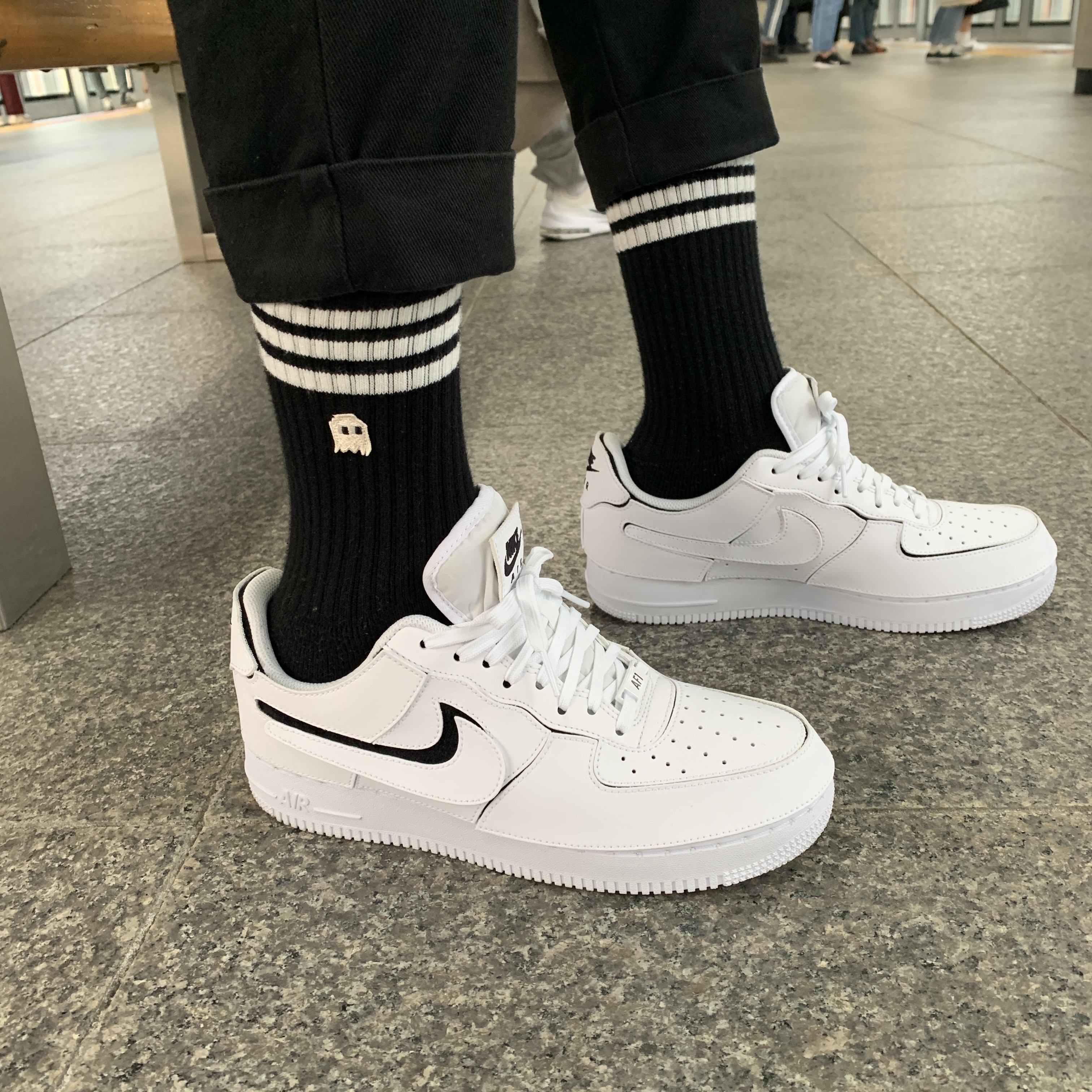 Nike Air Force 1/1 Cosmic Clay 착용 스타일 - 2