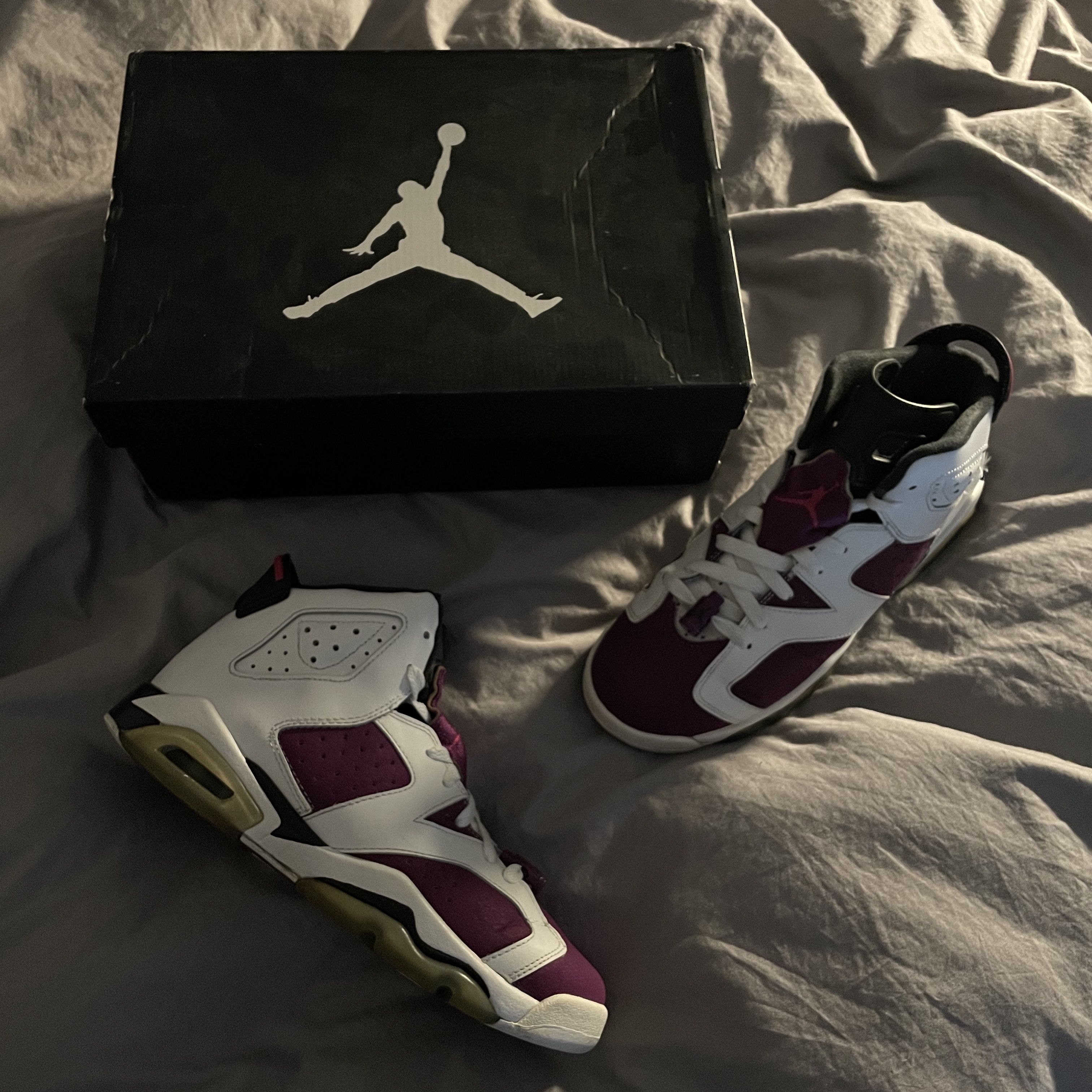 (GS) Jordan 6 Retro Grape 착용 스타일