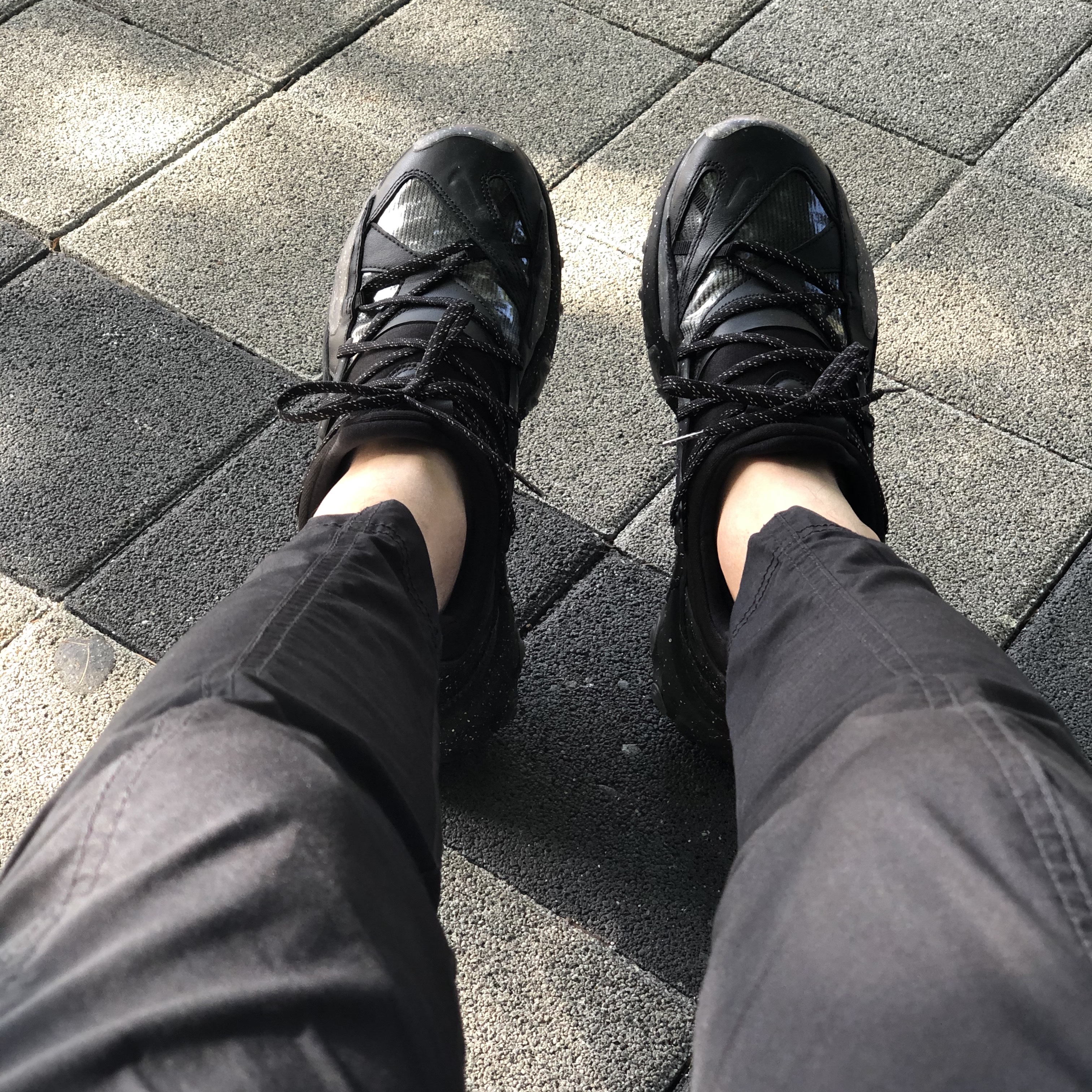 New Balance 993 Made in USA Grey - D Standard, Nike x Undercover React Presto Black 착용 스타일 - 2
