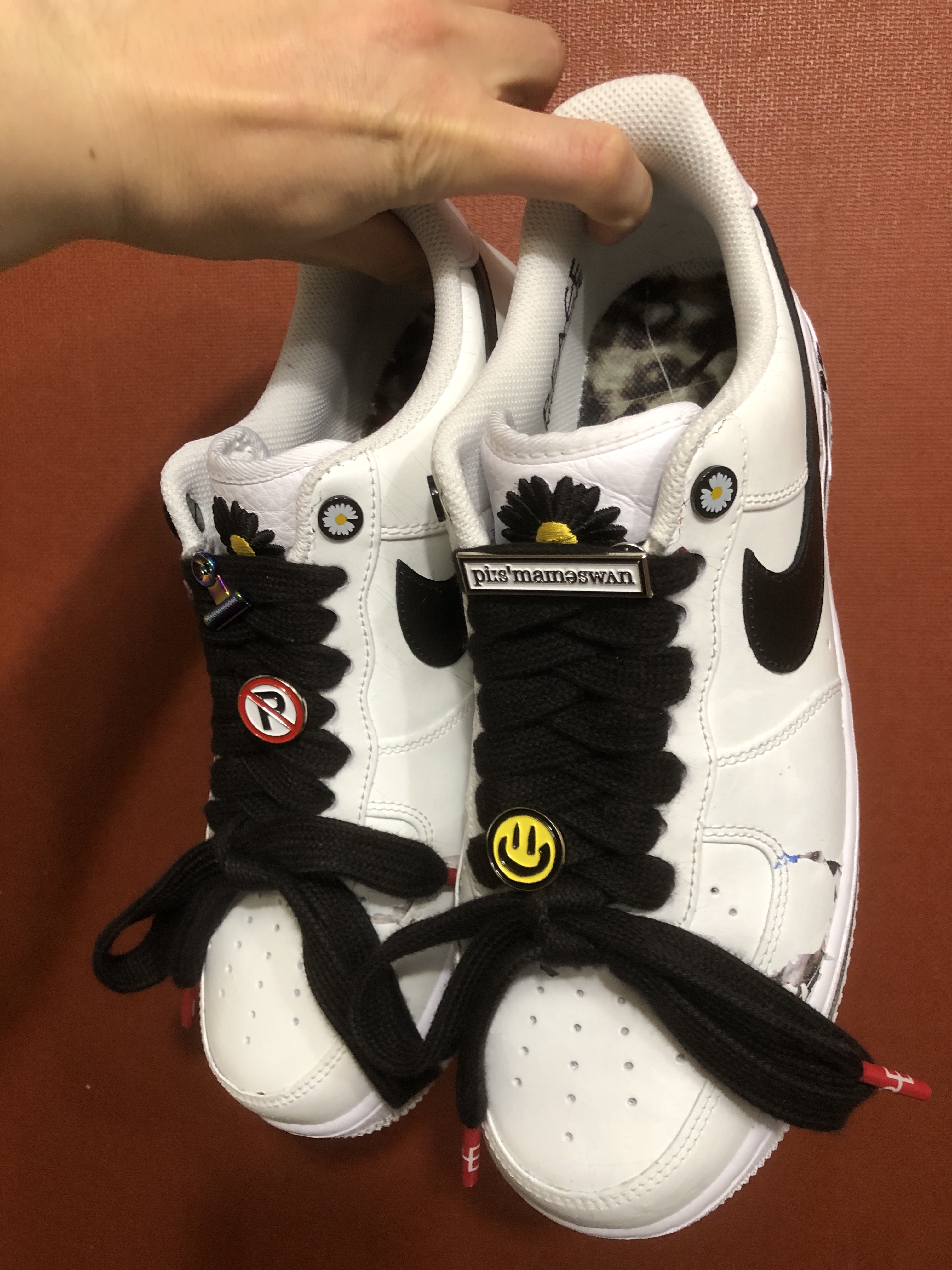 Nike x Peaceminusone Air Force 1 Low Para-Noise 2.0 착용 스타일 - 1