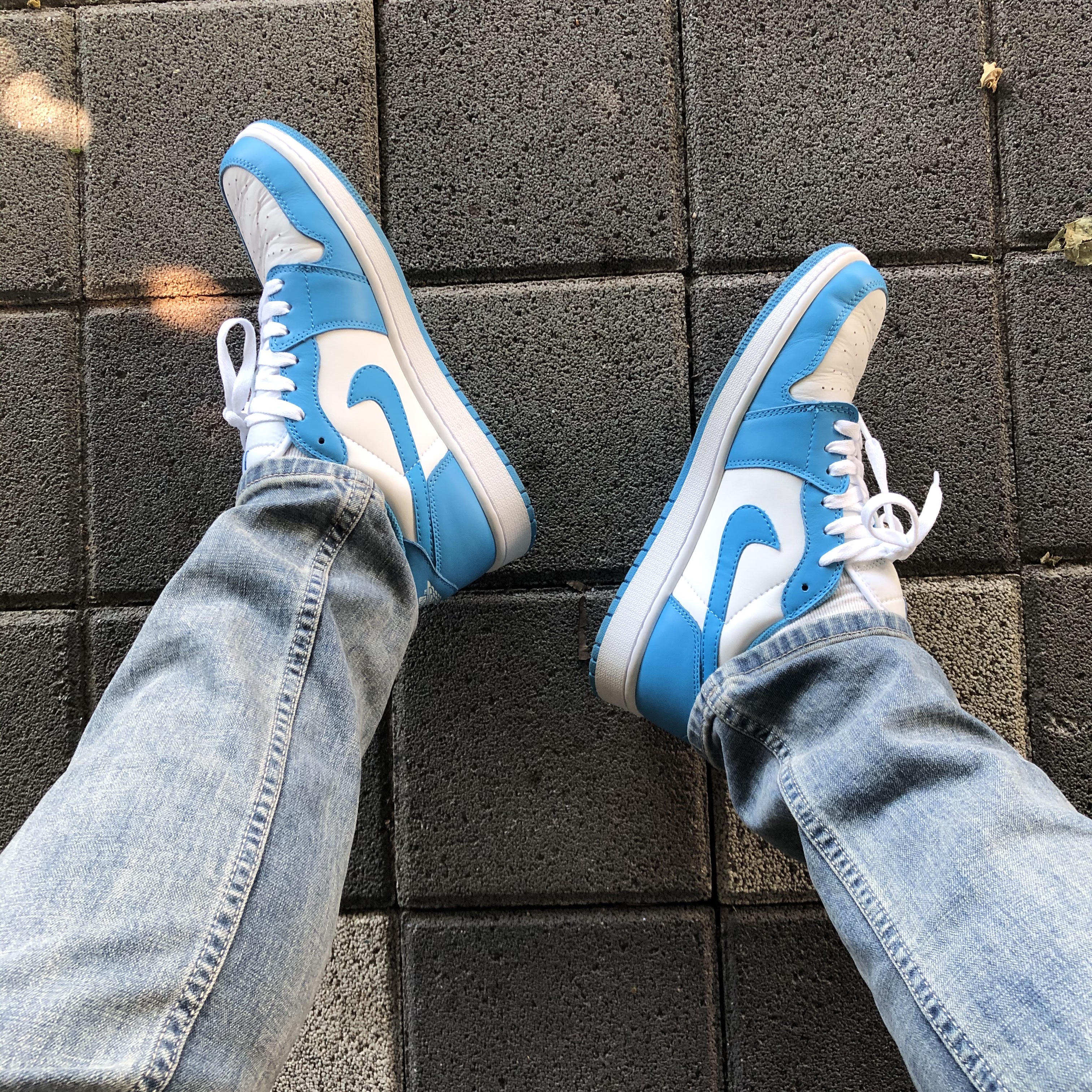 Jordan 1 Low SB UNC 착용 스타일