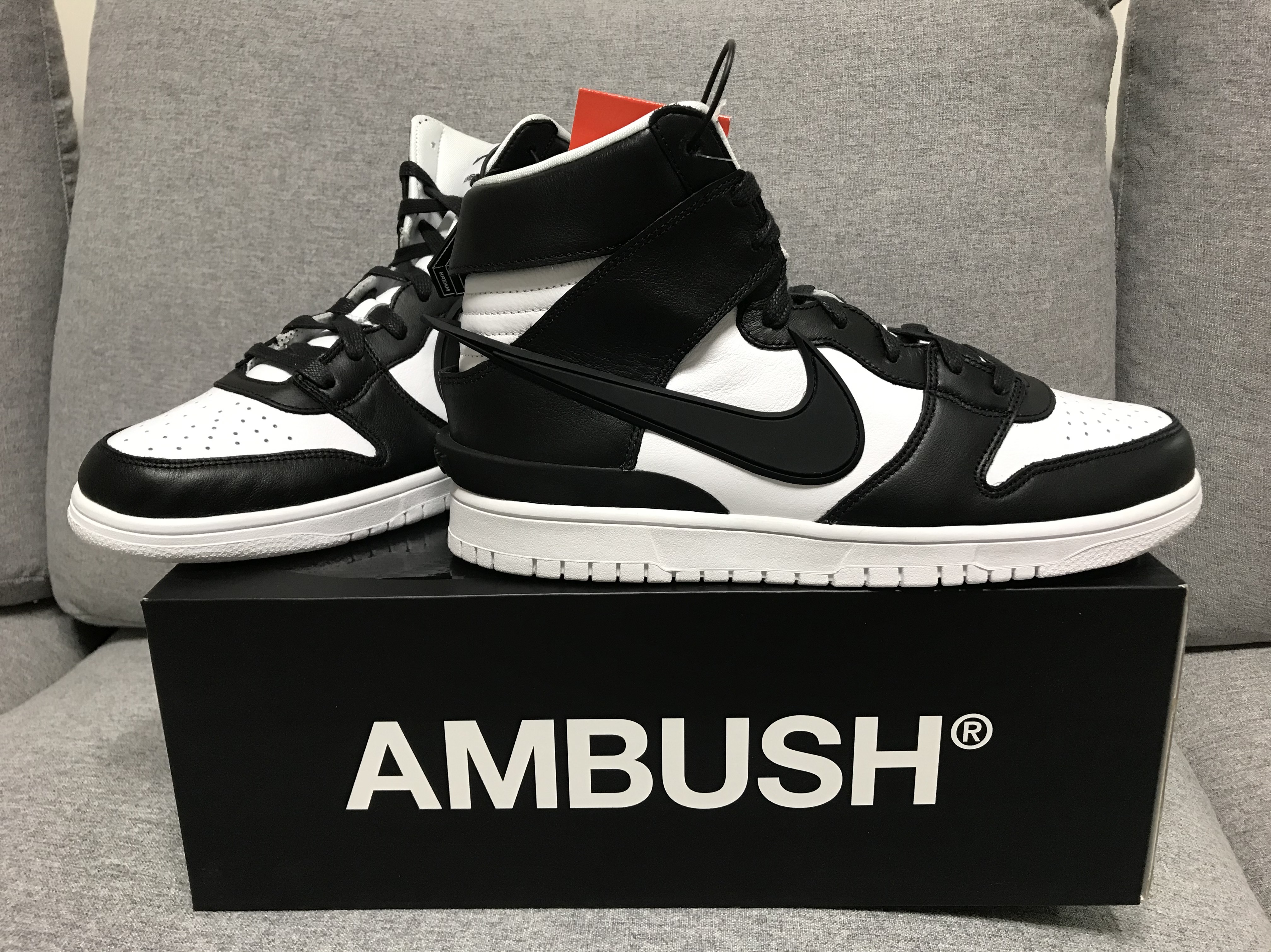 Nike x Ambush Dunk High Black 착용 스타일