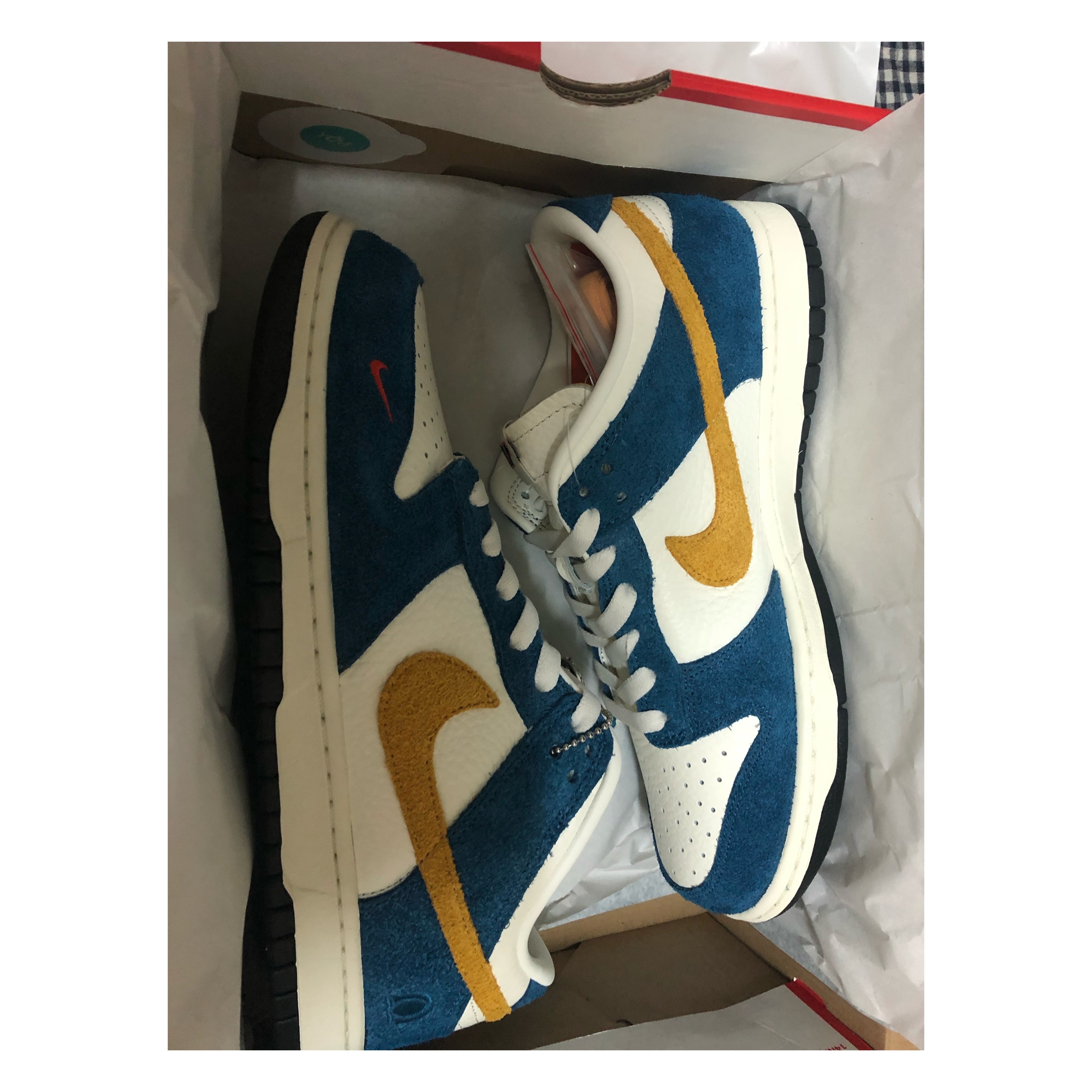 Nike x Kasina Dunk Low 80's Bus 착용 스타일