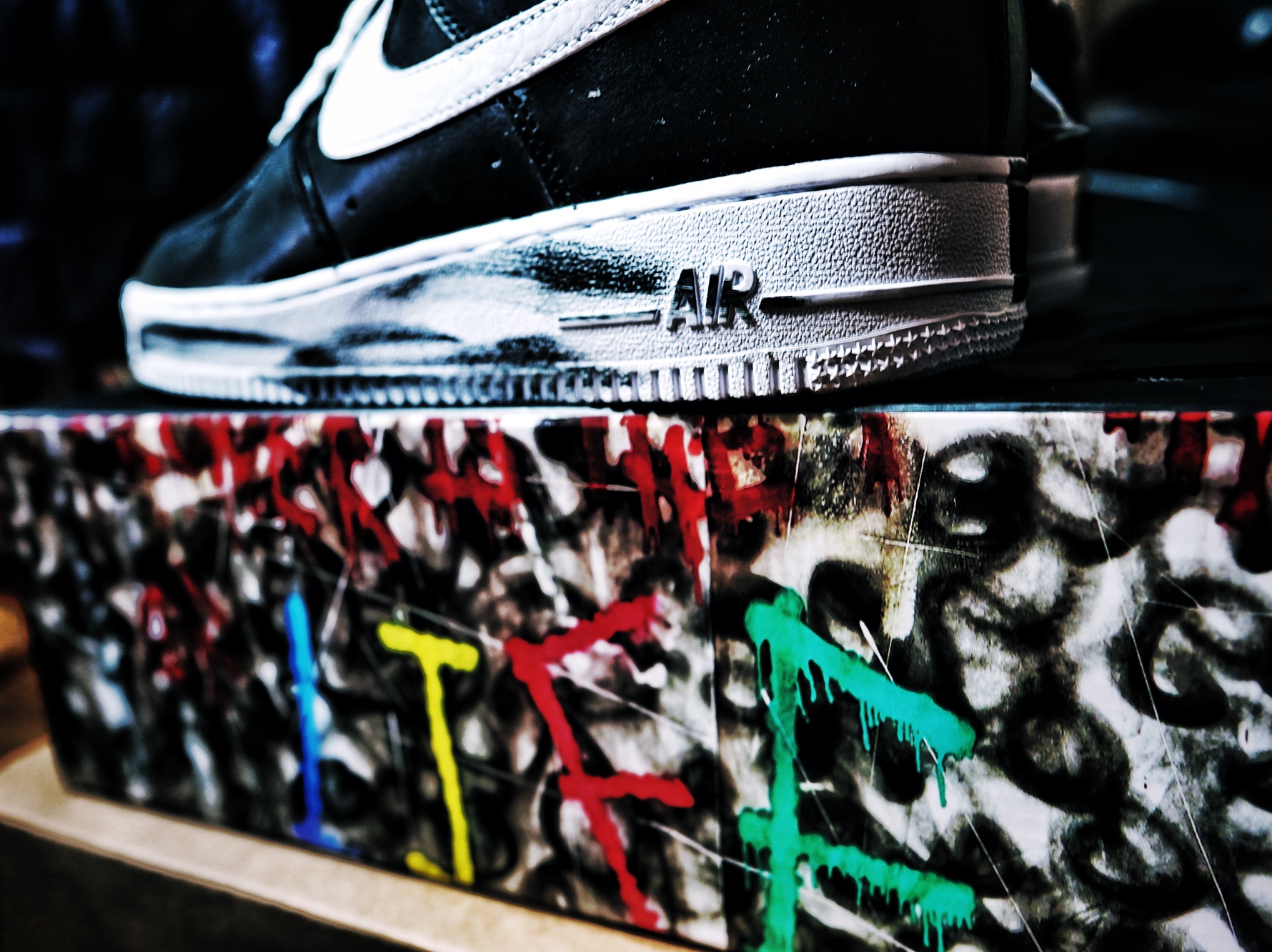 Nike x Peaceminusone Air Force 1 Low Para-Noise 착용 스타일 - 1