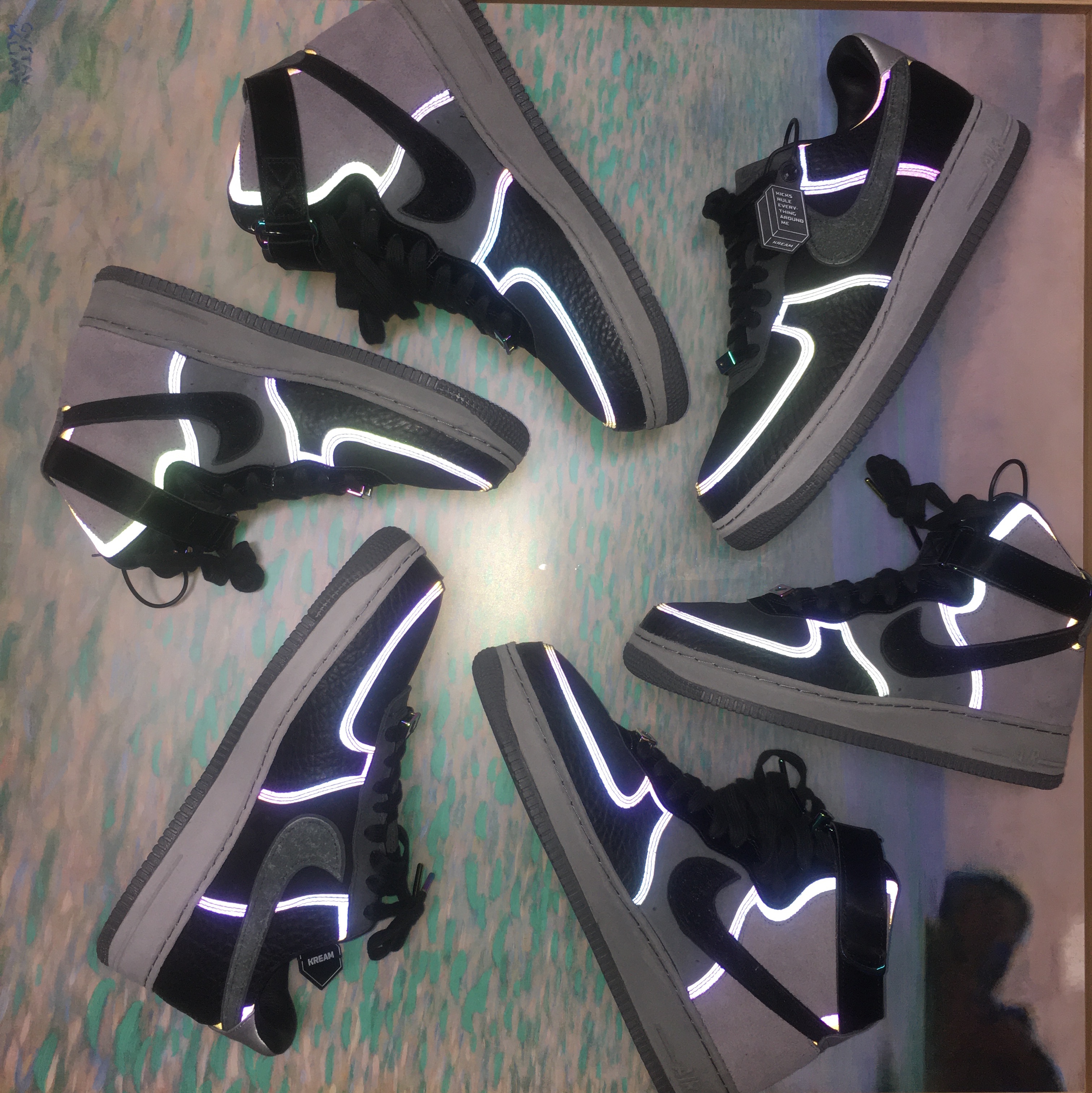 Nike x A Ma Maniere Air Force 1 High Hand Wash Cold, Nike x A Ma Maniere Air Force 1 Low 착용 스타일