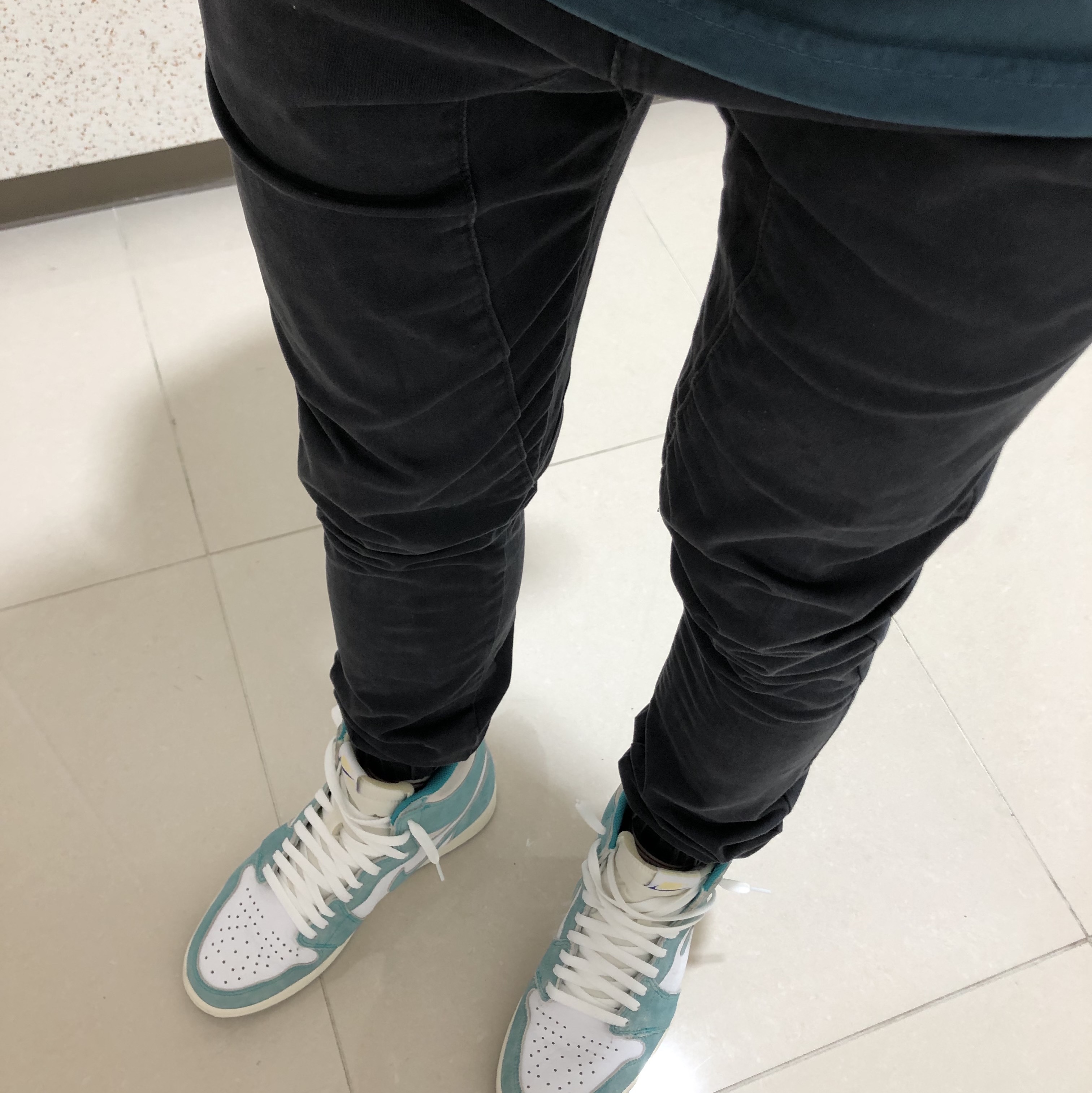 Jordan 1 Retro High OG Turbo Green 착용 스타일