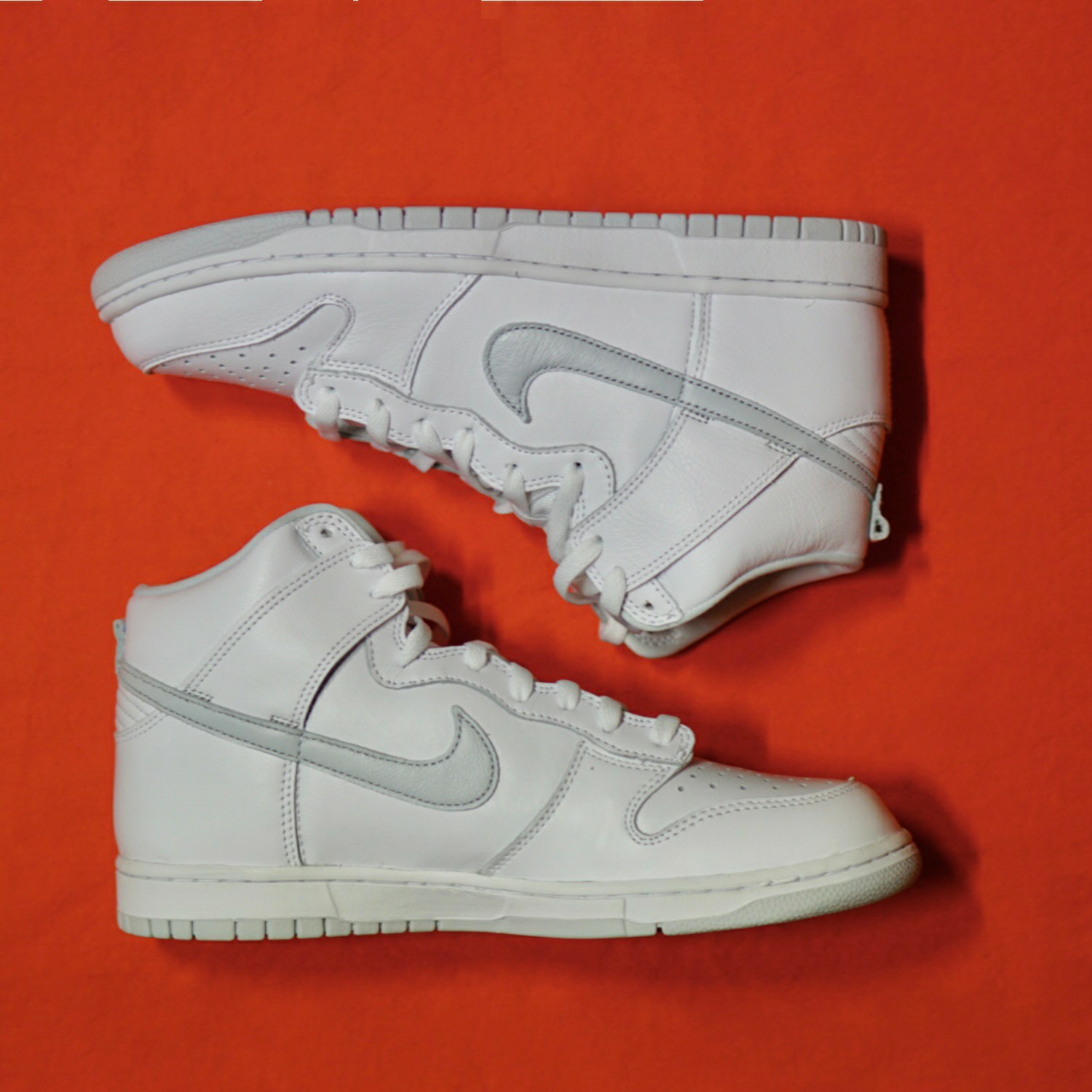 Nike Dunk High SP Pure Platinum 착용 스타일 - 5