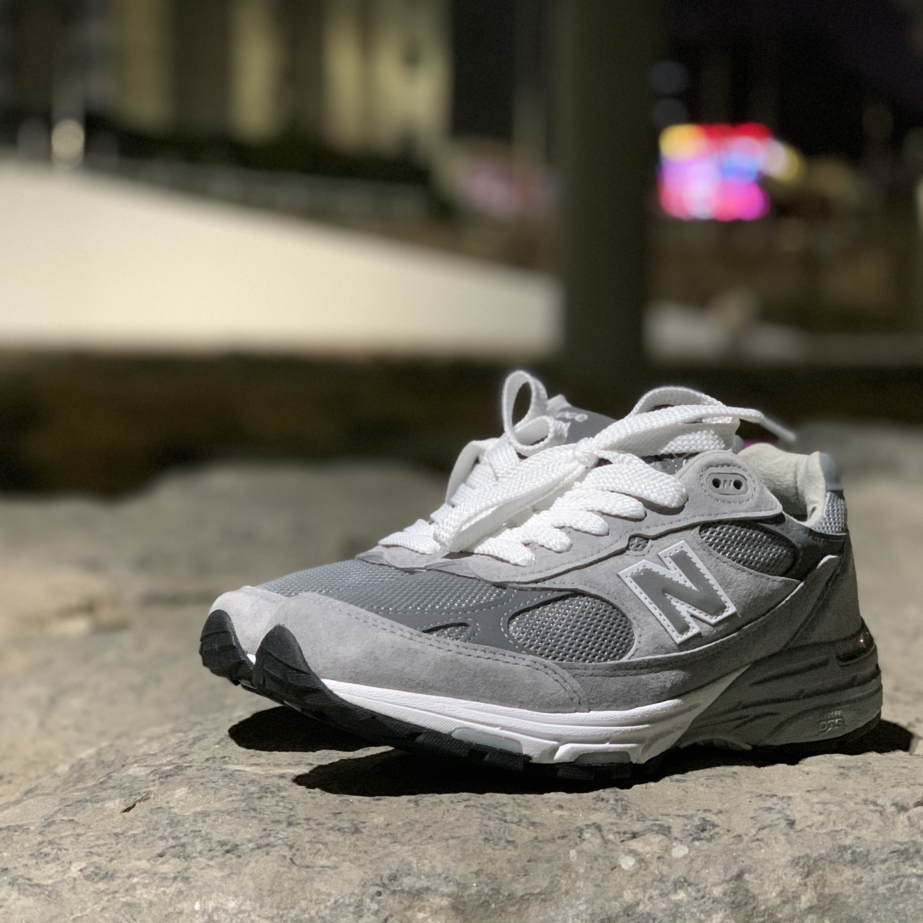 New Balance 993 Made in USA Grey - D Standard 착용 스타일