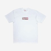 Supreme x Murakami Takashi COVID-19 Relief Box Logo T-Shirt White - 20SS