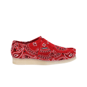 Clarks x Supreme Wallabee Bandana Red