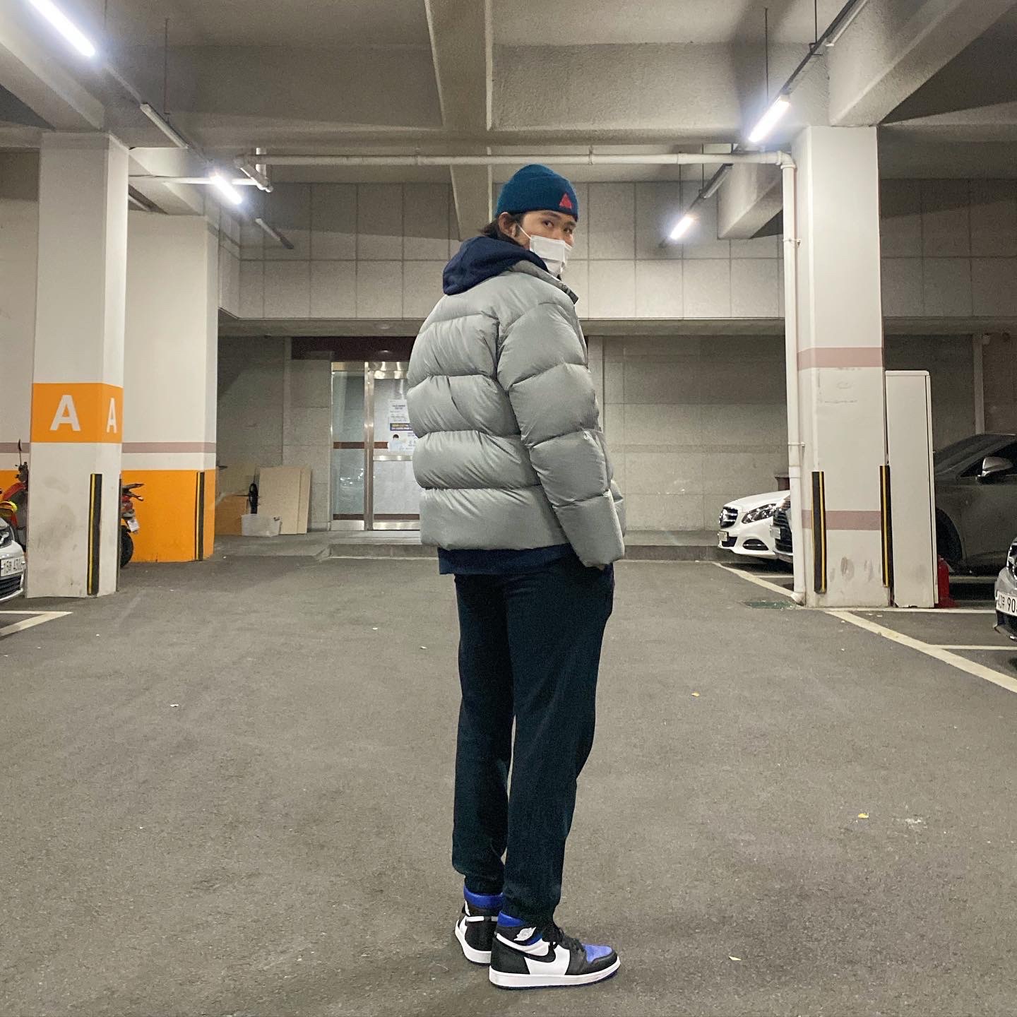 Jordan 1 Retro High OG Royal Toe 착용 스타일 - 1