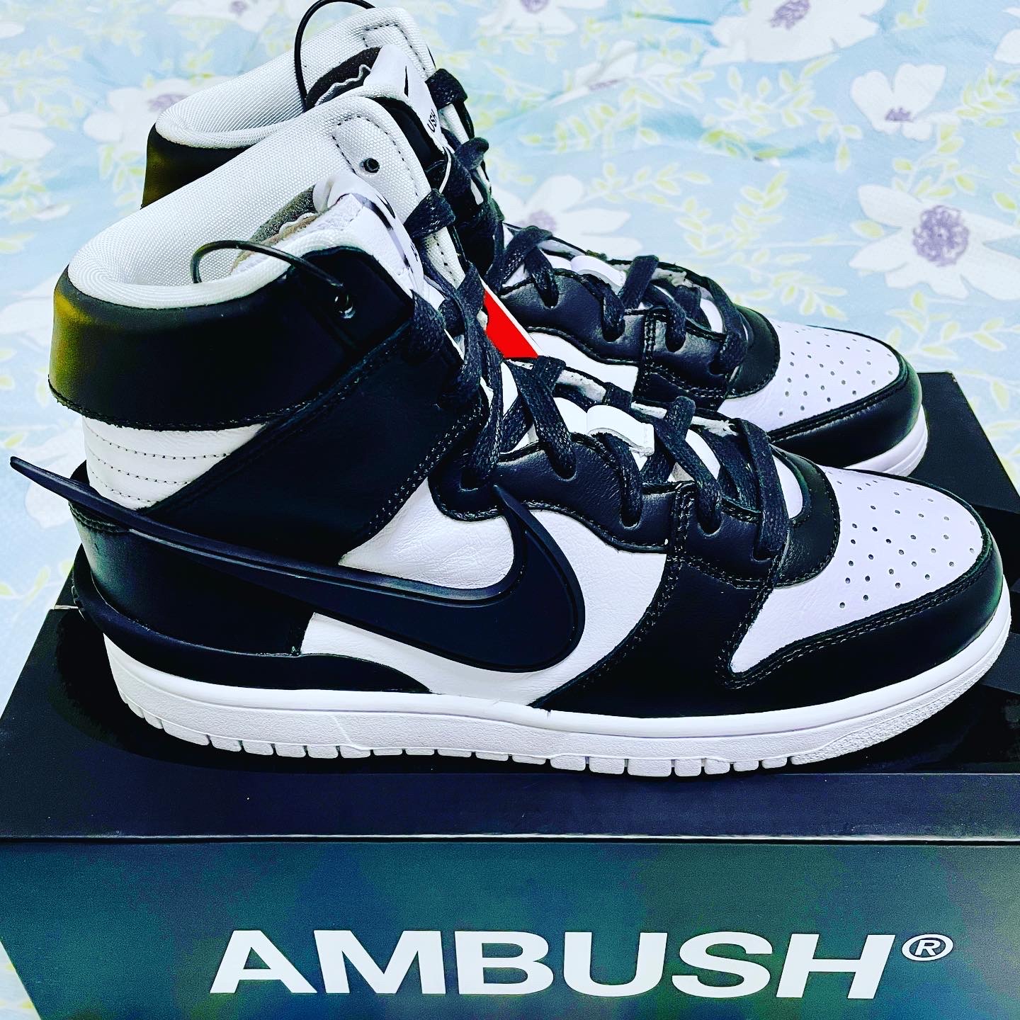 Nike x Ambush Dunk High Black 착용 스타일 - 3