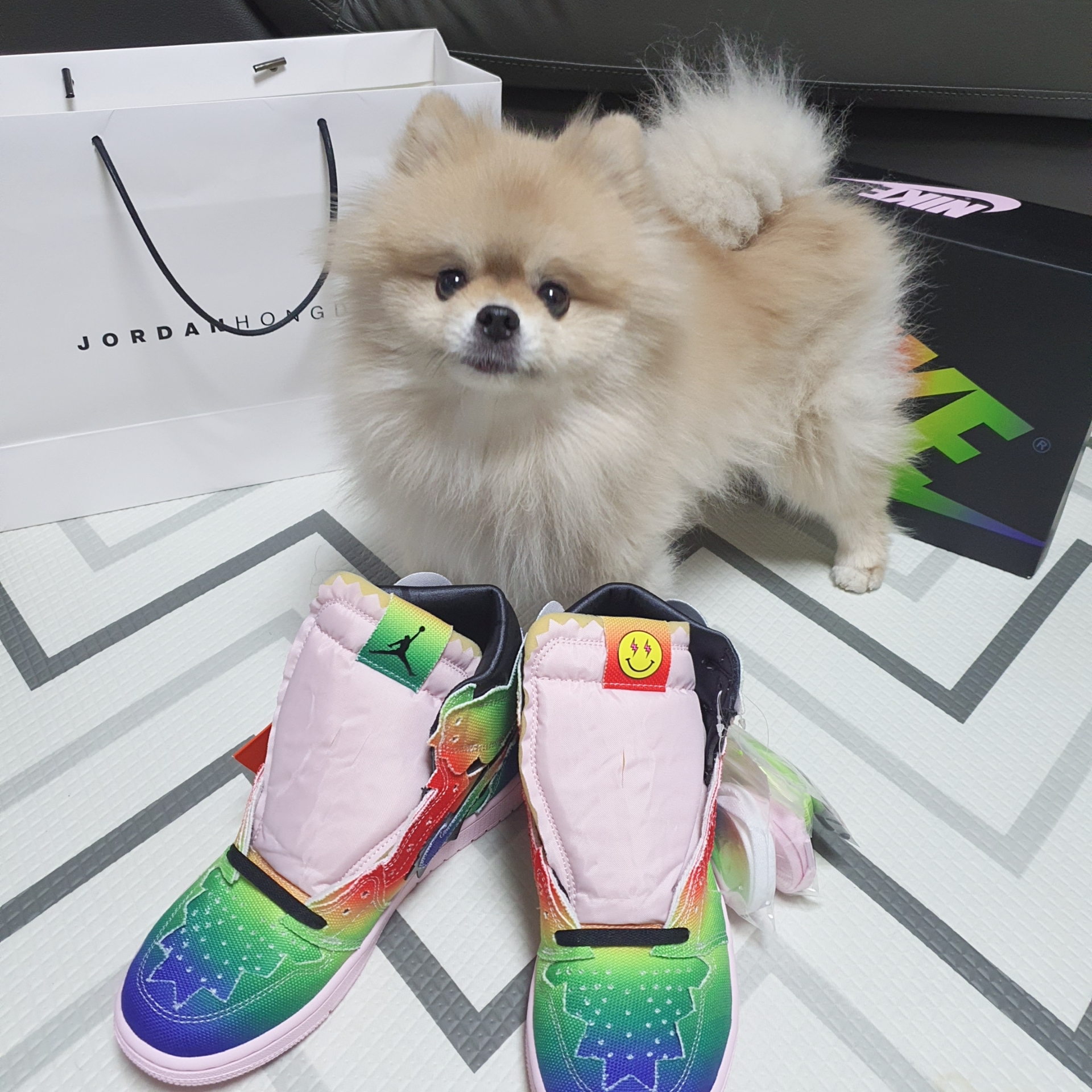 Jordan 1 x J Balvin Retro High OG 착용 스타일