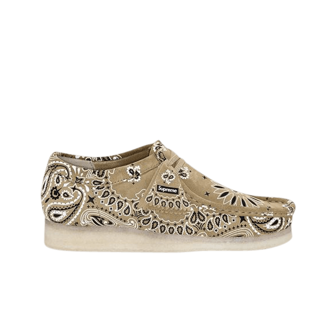 클락스 x 슈프림 왈라비 반다나 카키(Clarks x Supreme Wallabee Bandana Khaki)