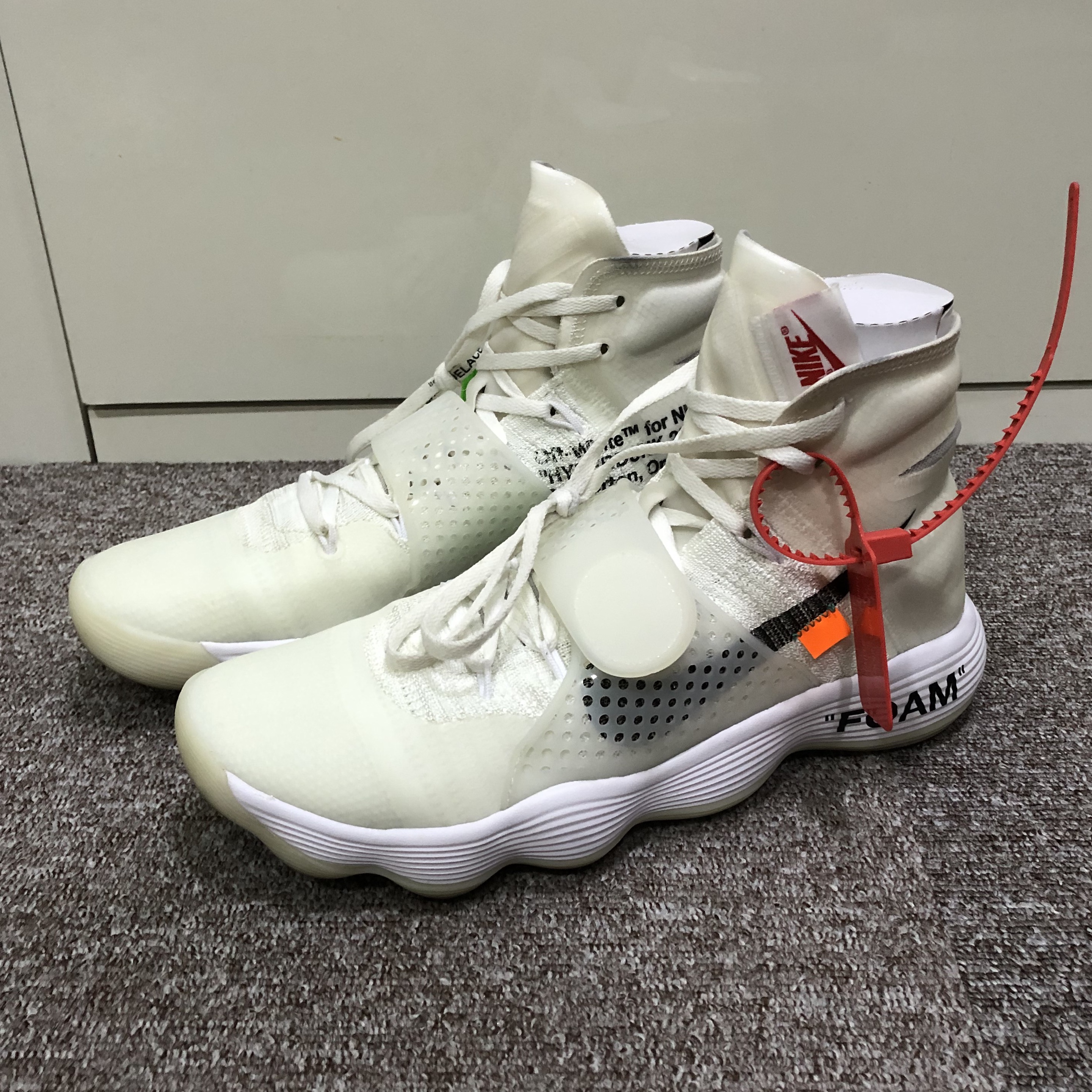 Nike x Off-White React Hyperdunk 2017 Flyknit The Ten 착용 스타일