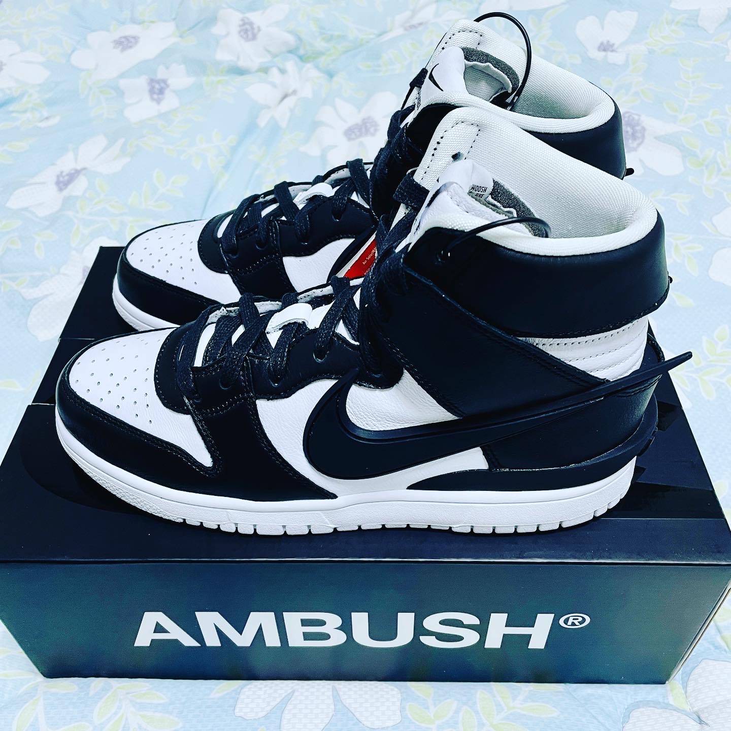 Nike x Ambush Dunk High Black 착용 스타일 - 2