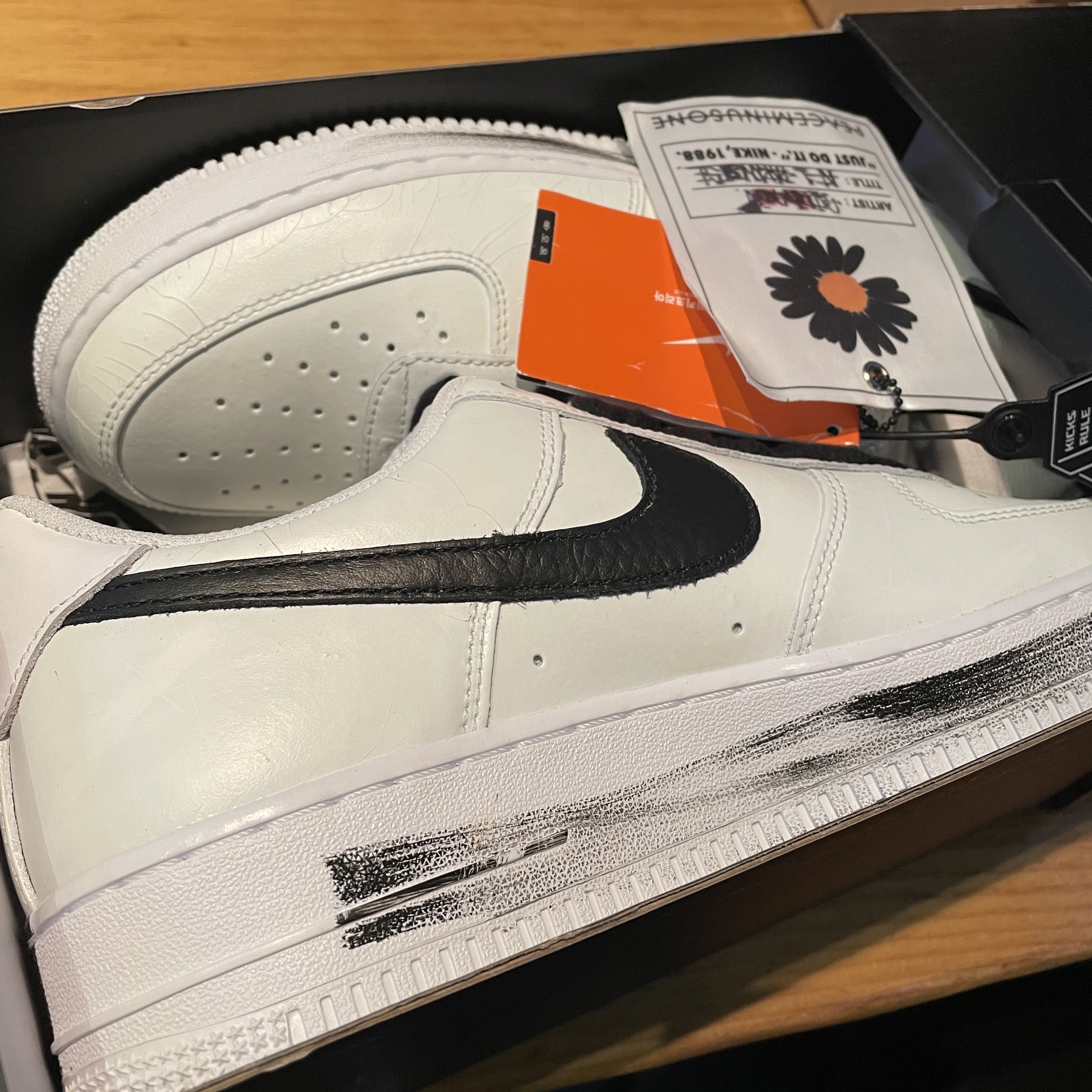 Nike x Peaceminusone Air Force 1 Low Para-Noise 2.0 착용 스타일