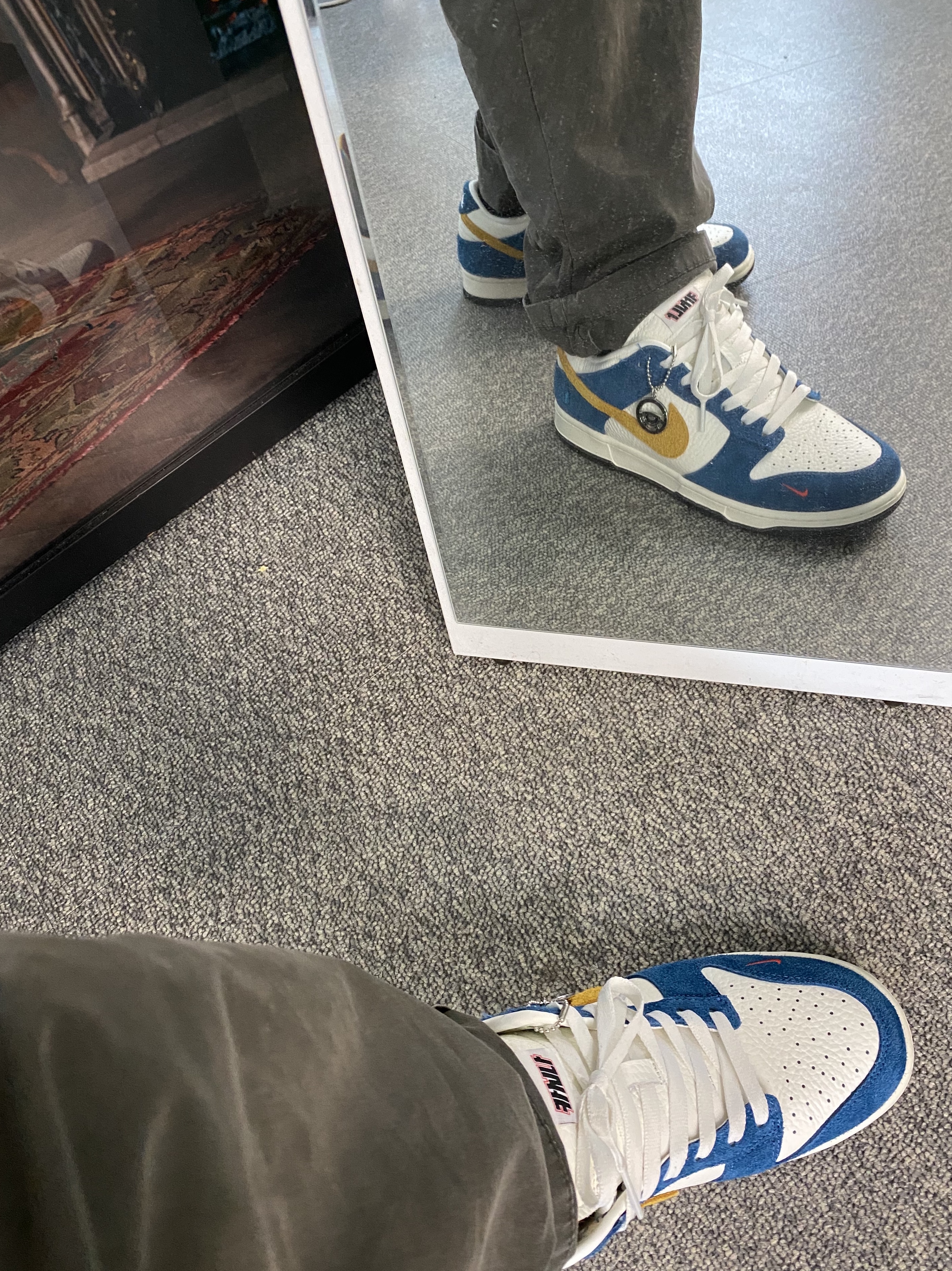 Nike x Kasina Dunk Low 80's Bus 착용 스타일