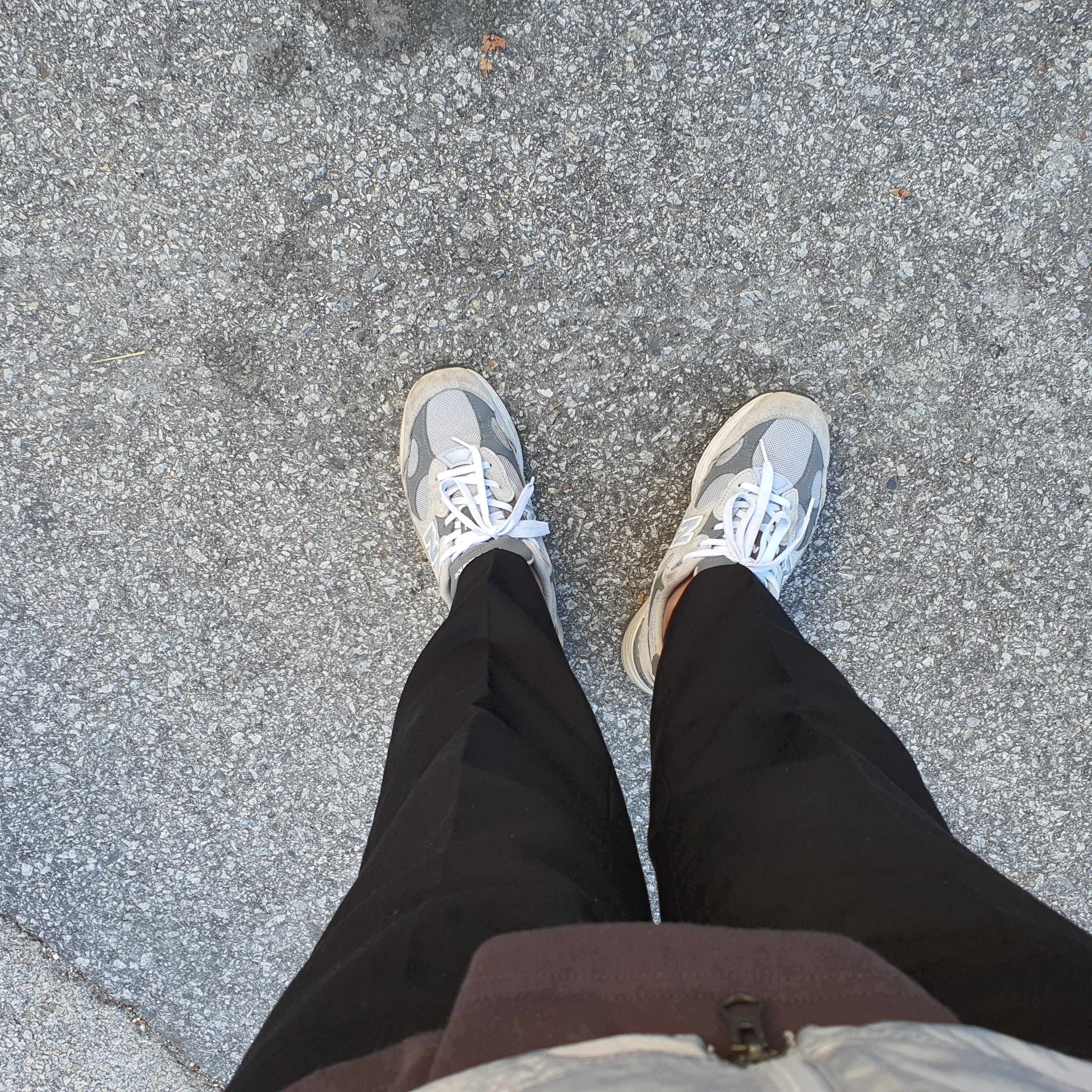New Balance 992 Made in USA Grey - D Standard 착용 스타일
