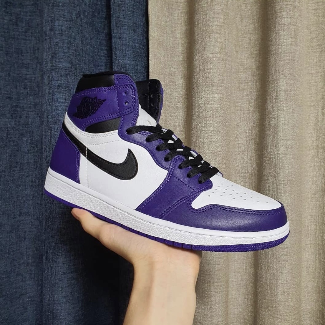 Jordan 1 Retro High OG Court Purple 2020 착용 스타일