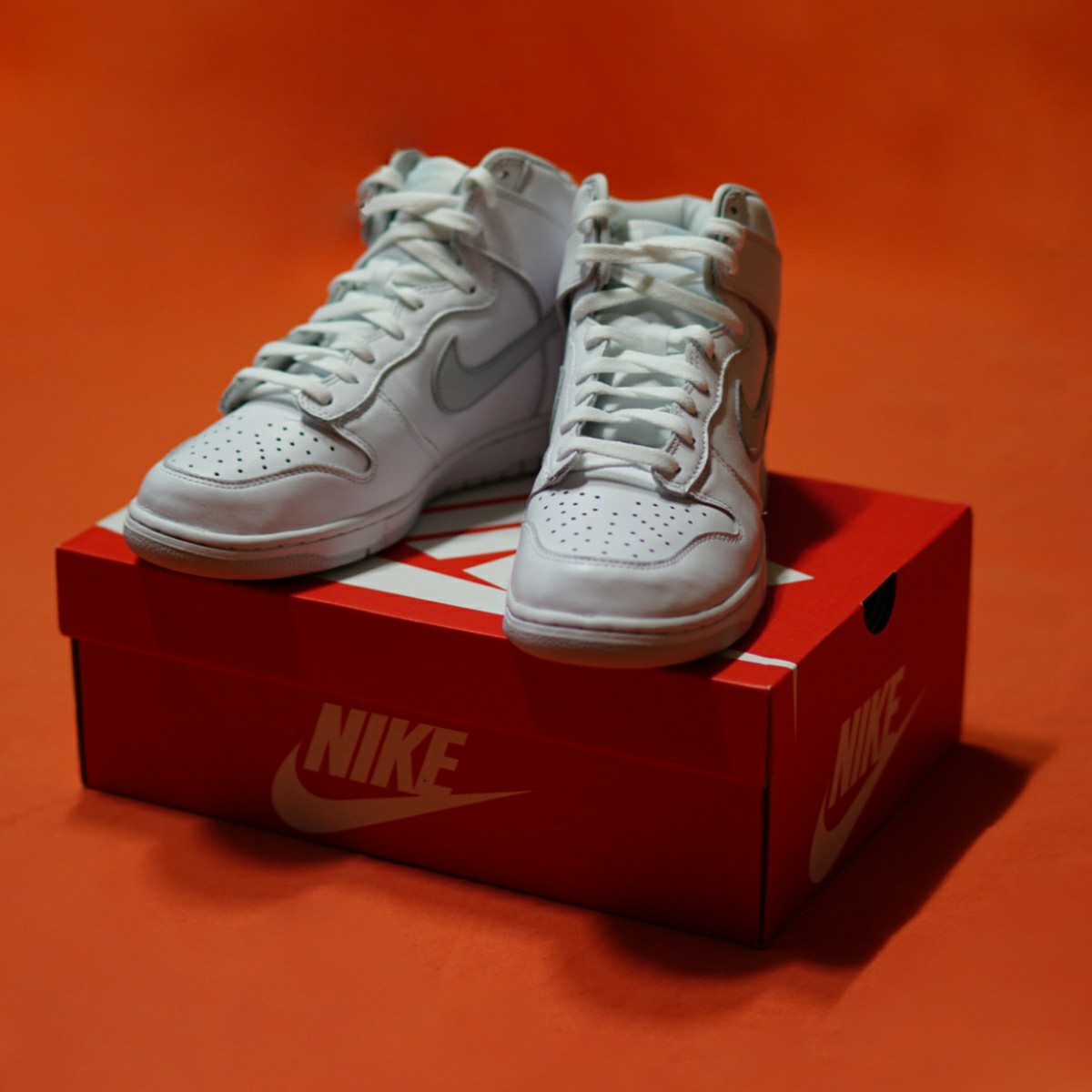 Nike Dunk High SP Pure Platinum 착용 스타일 - 2