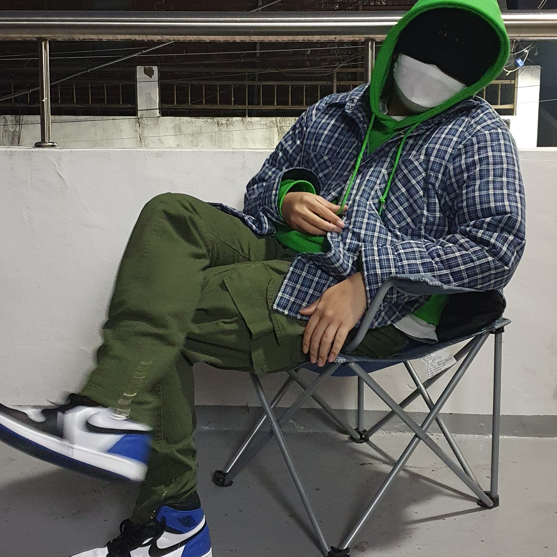 Jordan 1 x Fragment Retro High OG 착용 스타일