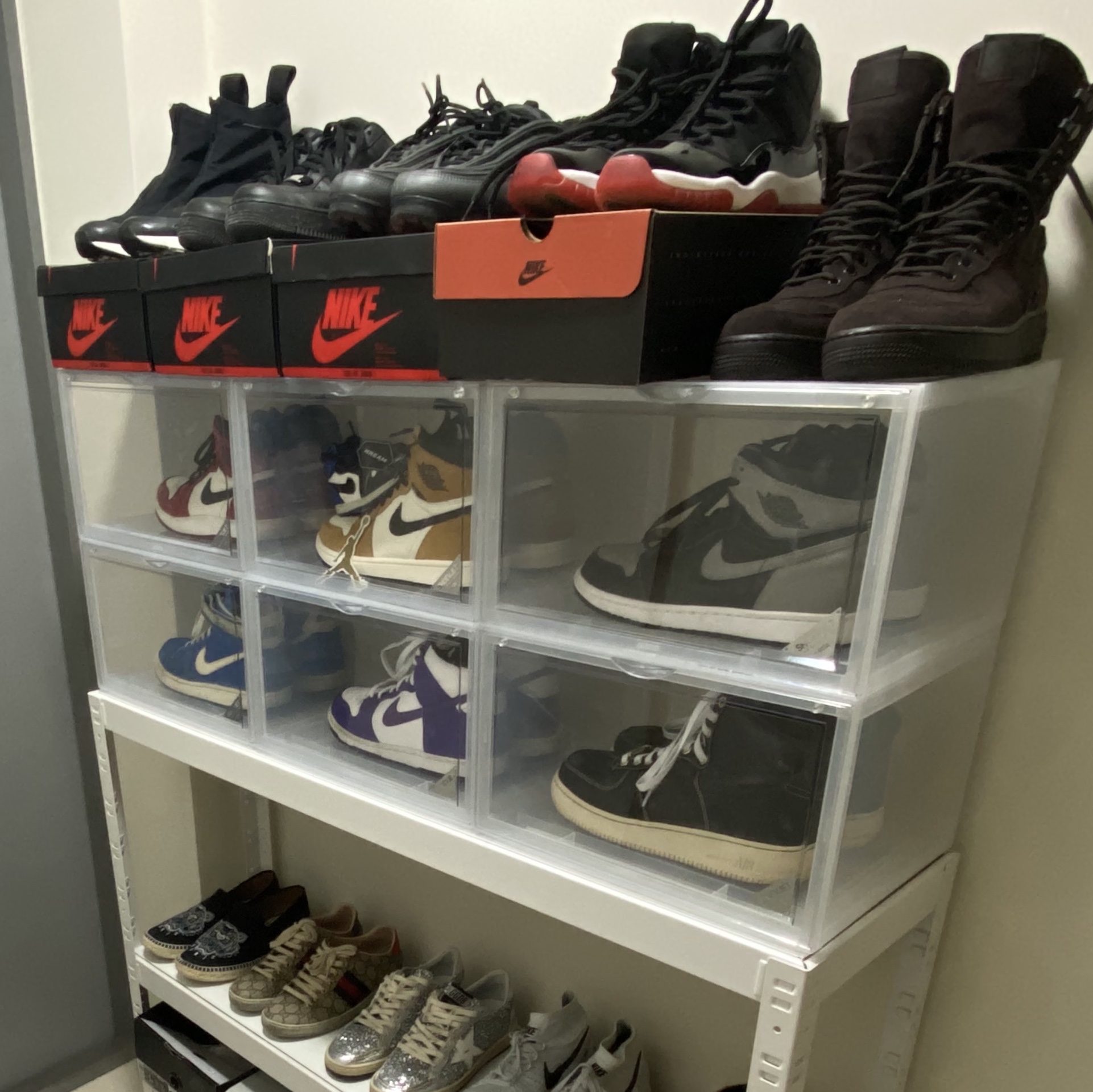 Jordan 1 Retro High OG Shadow 2018, Jordan 1 Retro High Rookie of the Year 착용 스타일