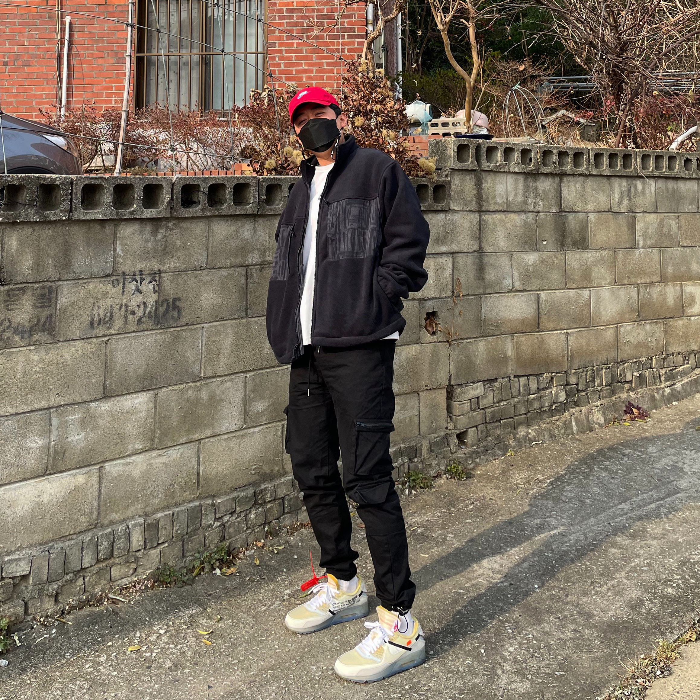 Nike x Off-White Air Max 90 The Ten 착용 스타일