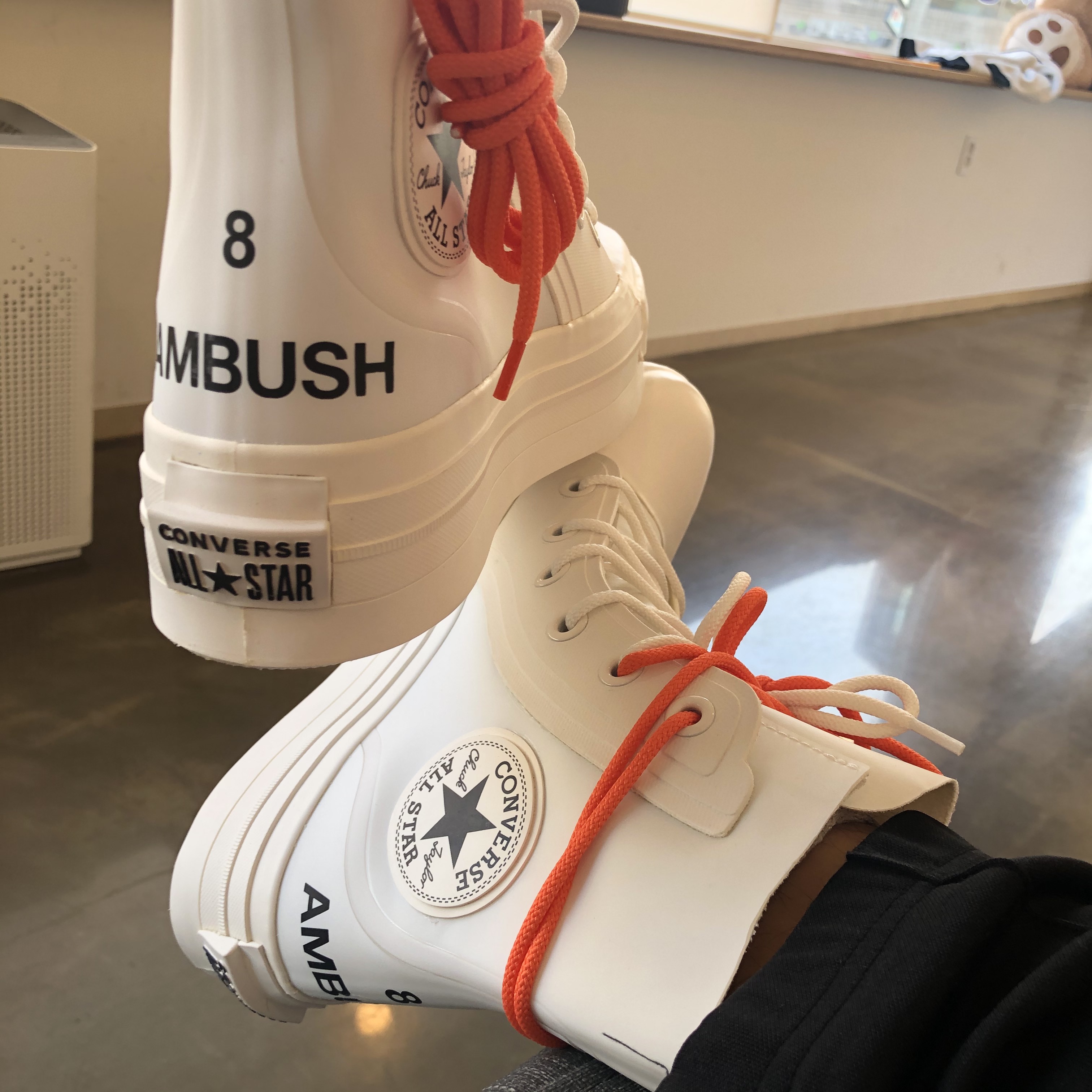 Converse x Ambush Chuck 70 Hi White 착용 스타일