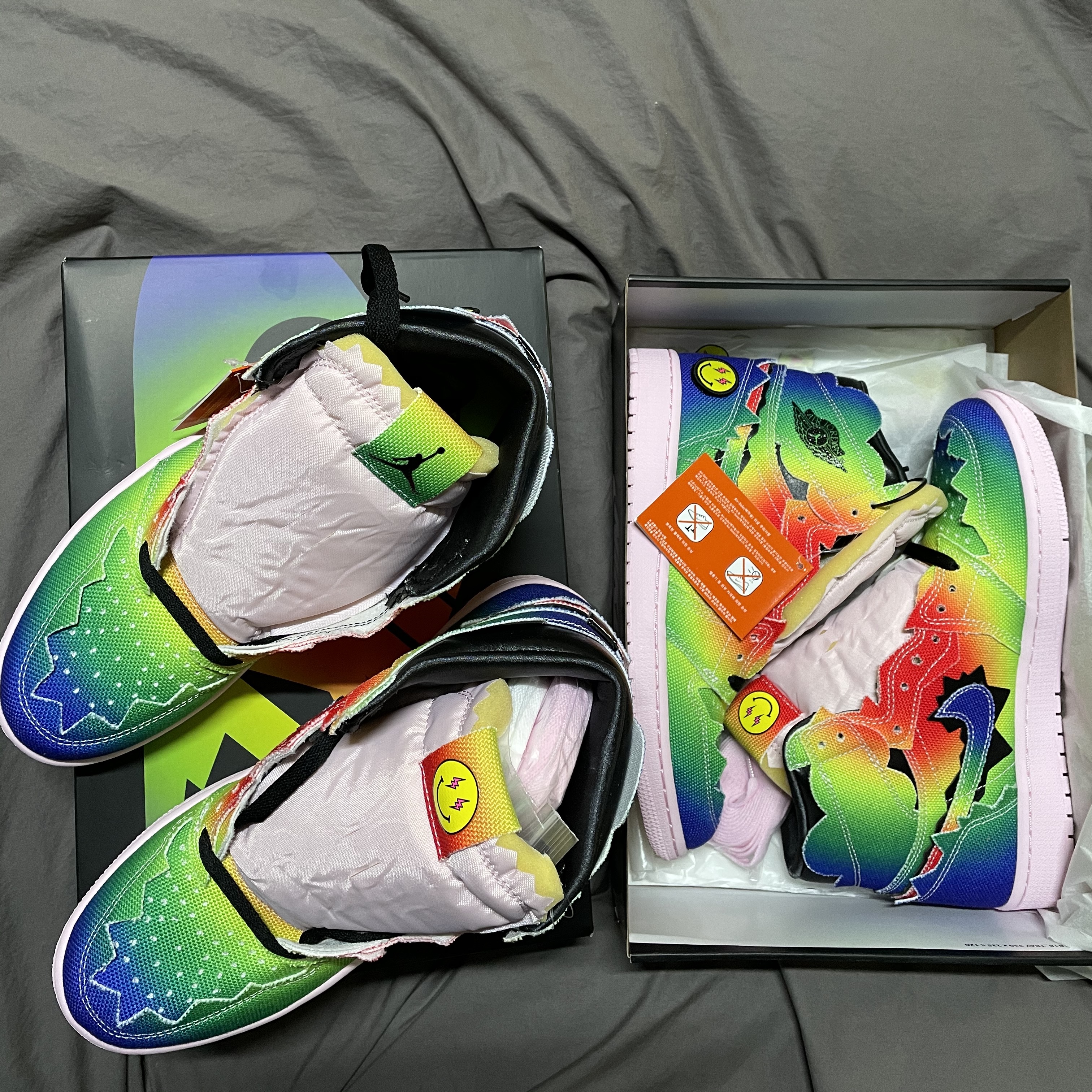 Jordan 1 x J Balvin Retro High OG 착용 스타일