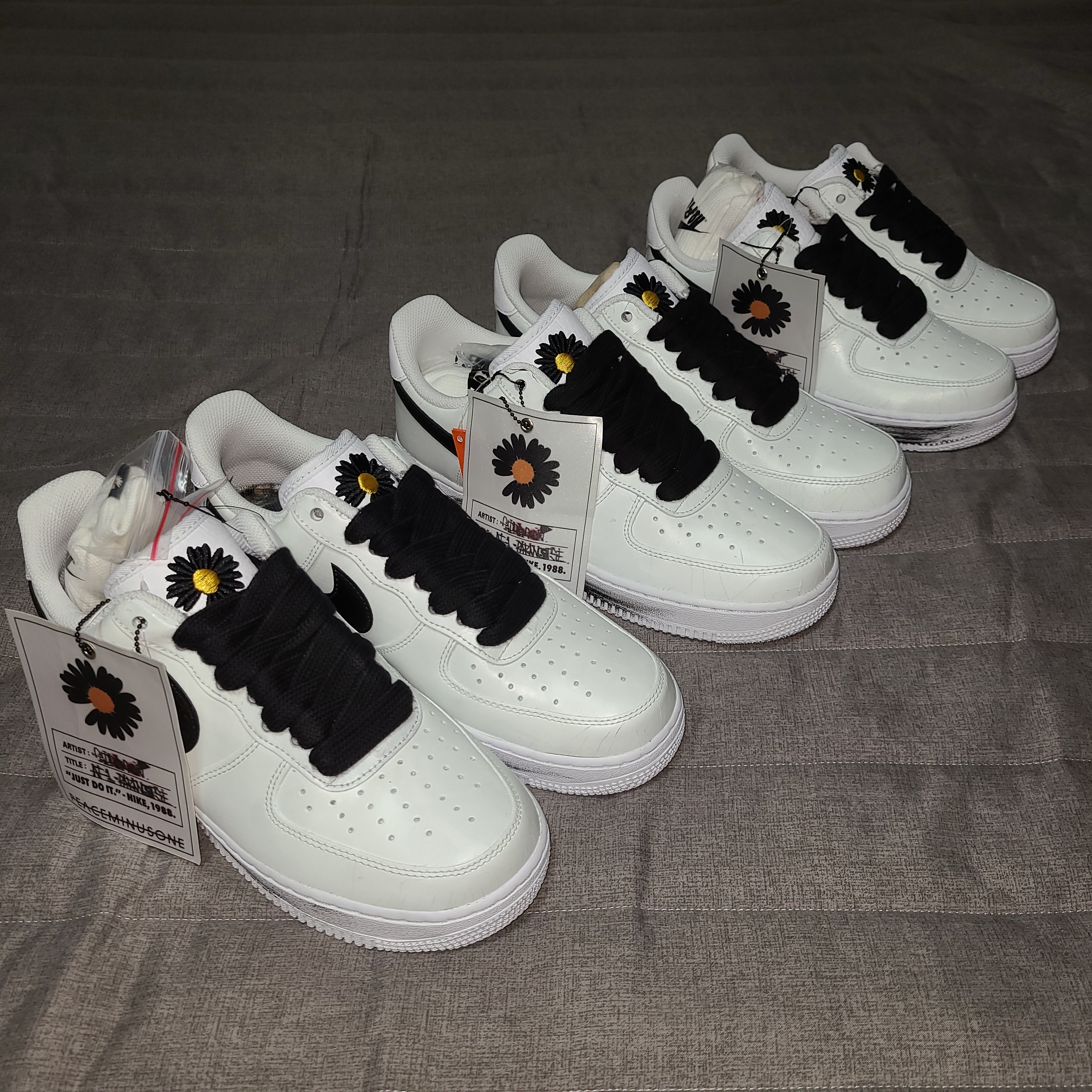 Nike x Peaceminusone Air Force 1 Low Para-Noise 2.0 착용 스타일