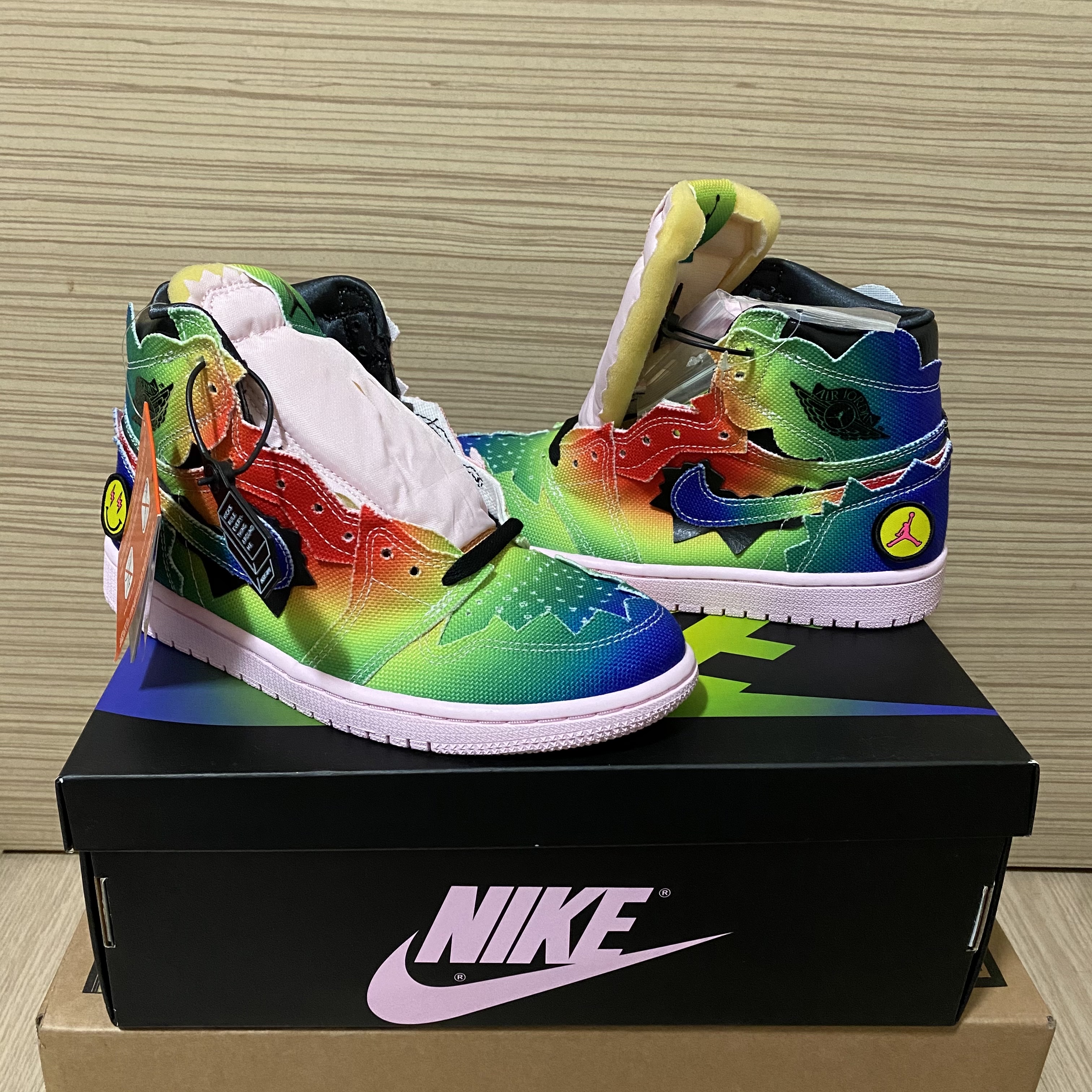 Jordan 1 x J Balvin Retro High OG 착용 스타일