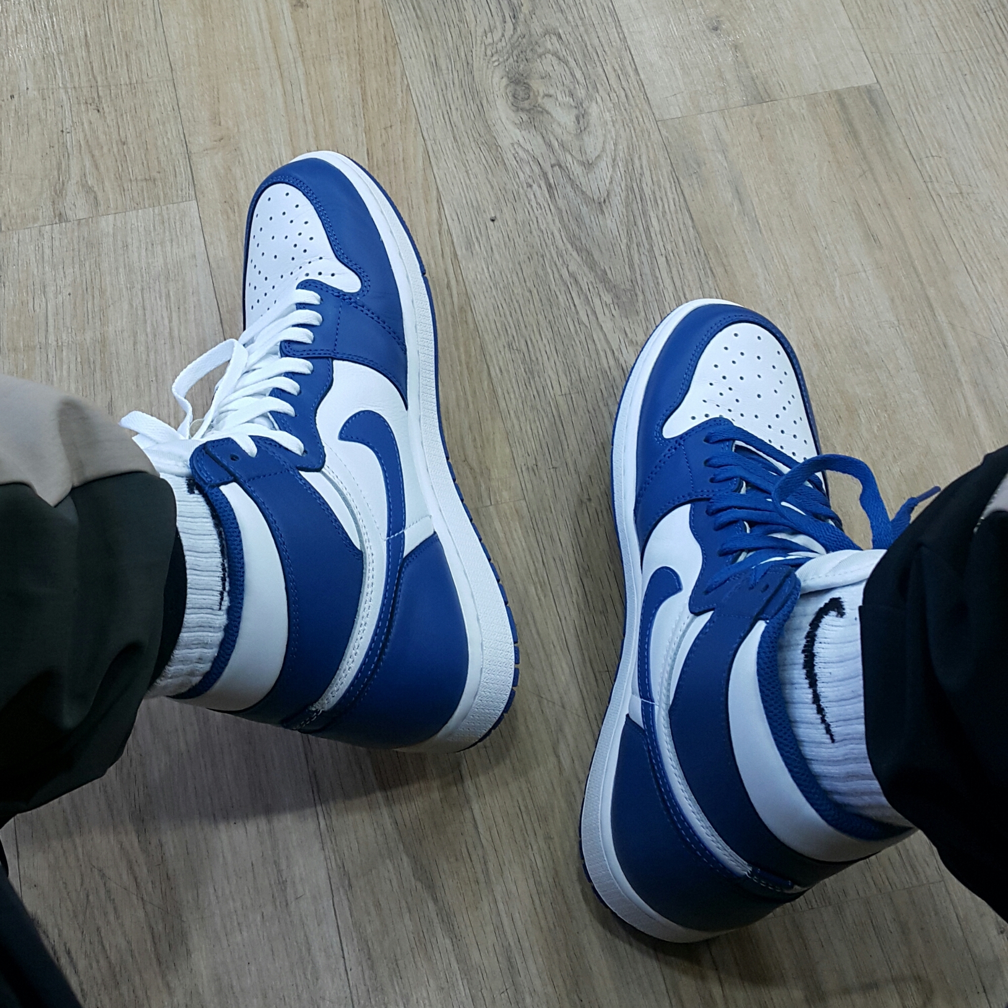 Jordan 1 Retro Storm Blue 착용 스타일