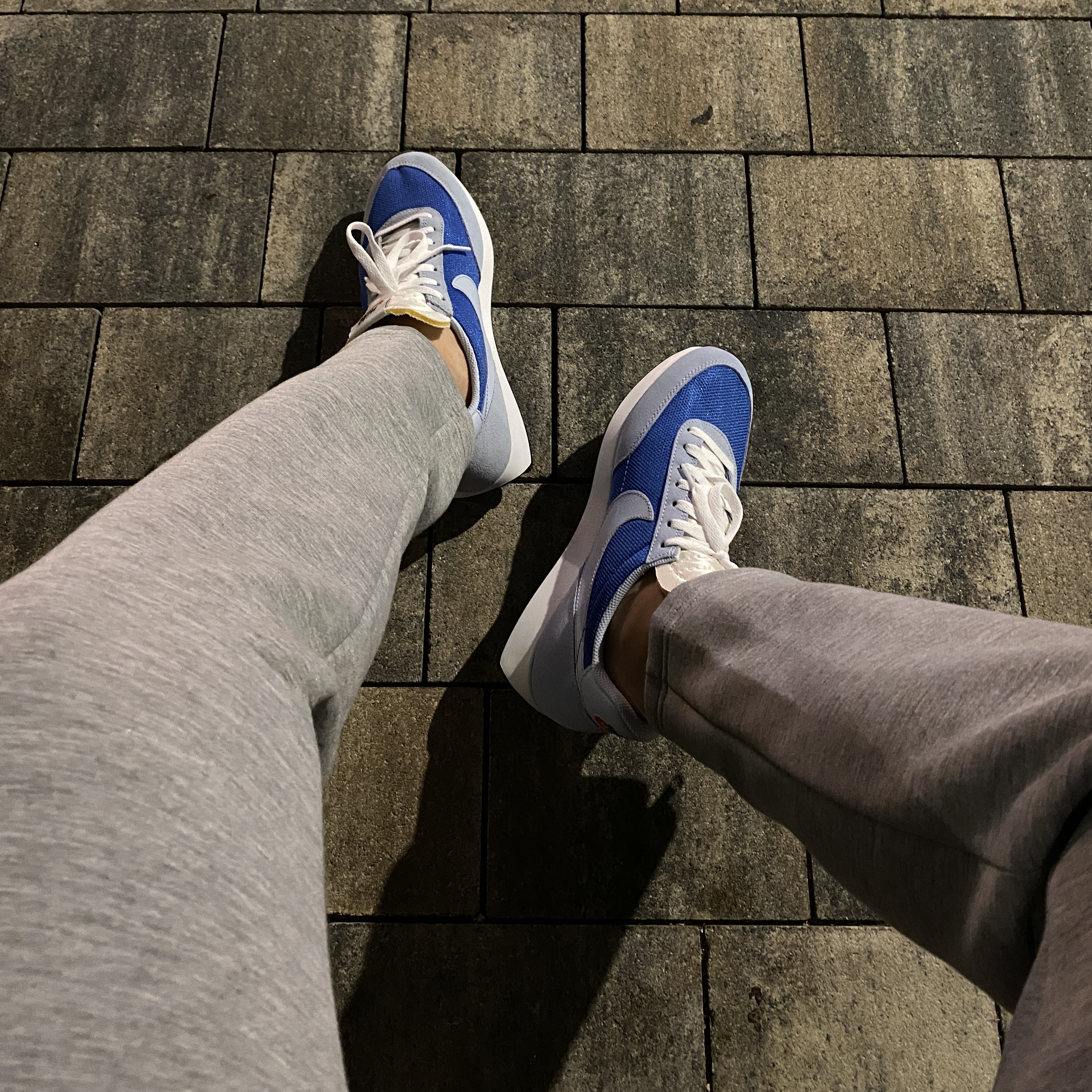 Nike Air Tailwind 79 Hydrogen Blue 착용 스타일 - 1