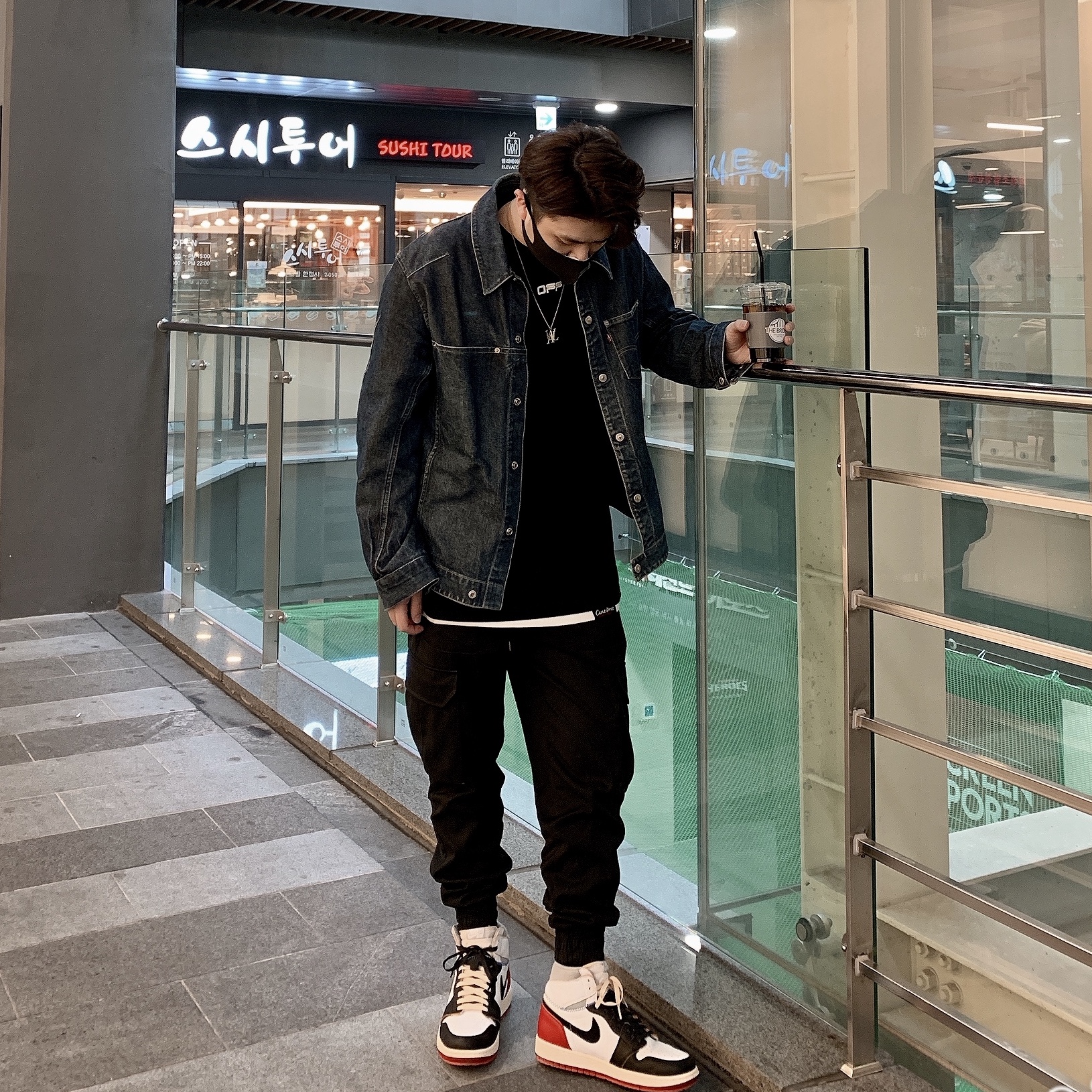 Jordan 1 x Union Retro High Black Toe 착용 스타일