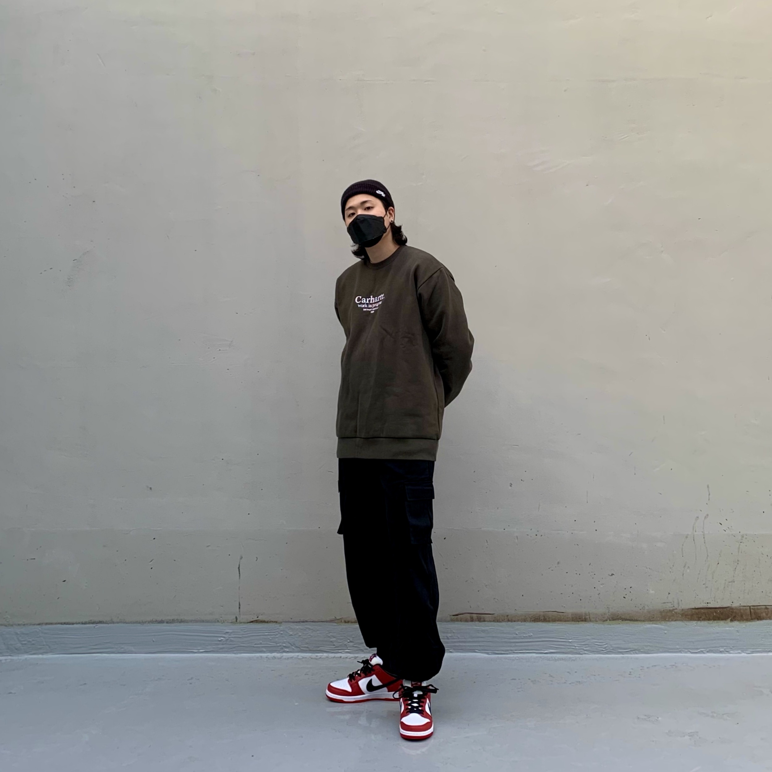 Nike SB Dunk Low Pro Chicago 착용 스타일