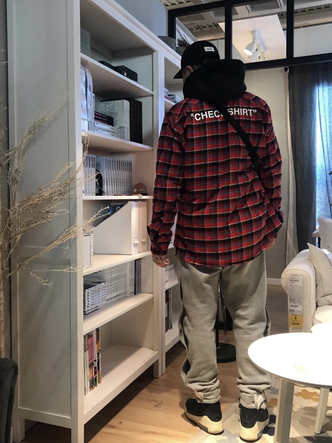 NIke x Fear of God Air Fear of God 1 Black 착용 스타일