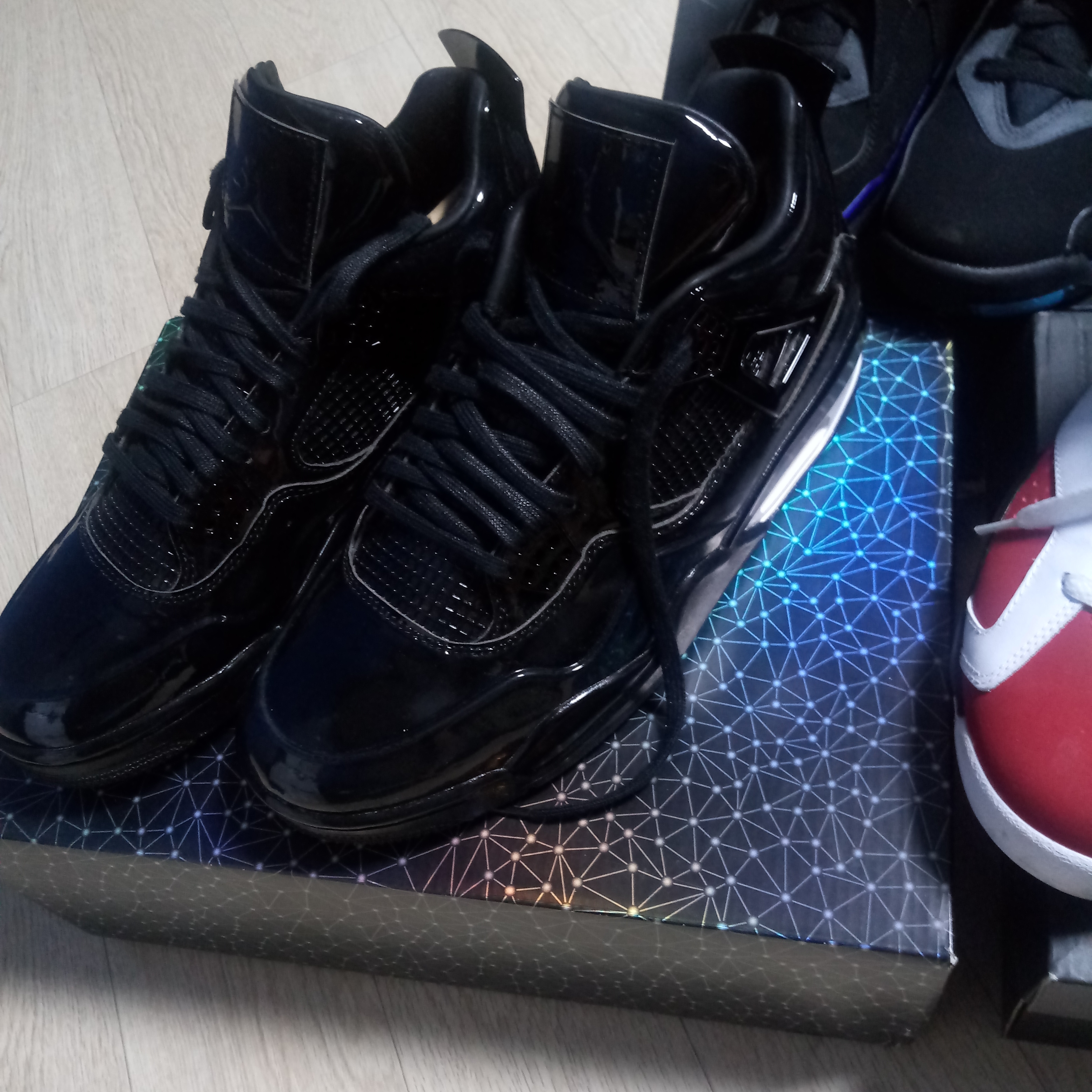 Jordan 4 Retro 11Lab4 Black 착용 스타일