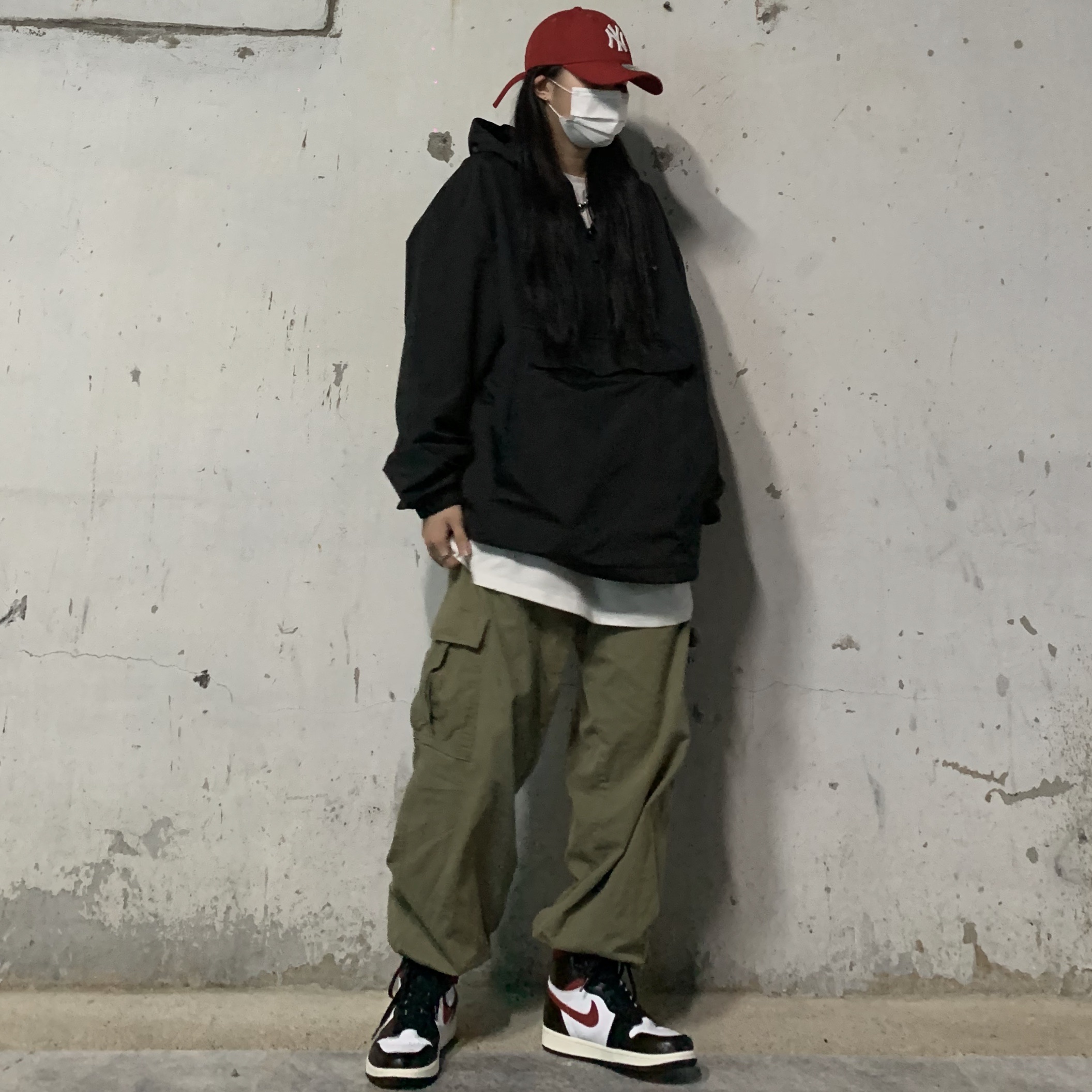 Jordan 1 Retro High OG Gym Red 착용 스타일 - 2
