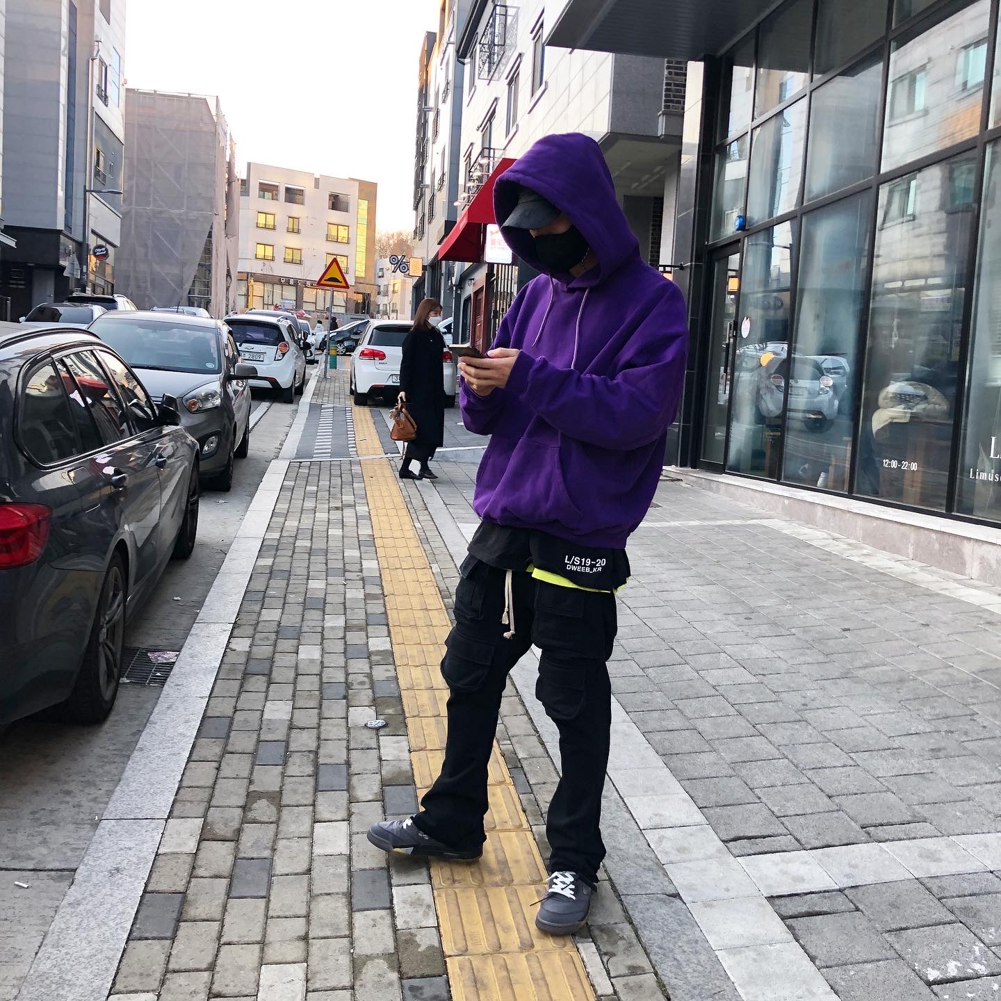 Jordan 5 x Off-White Retro SP Black Muslin 착용 스타일