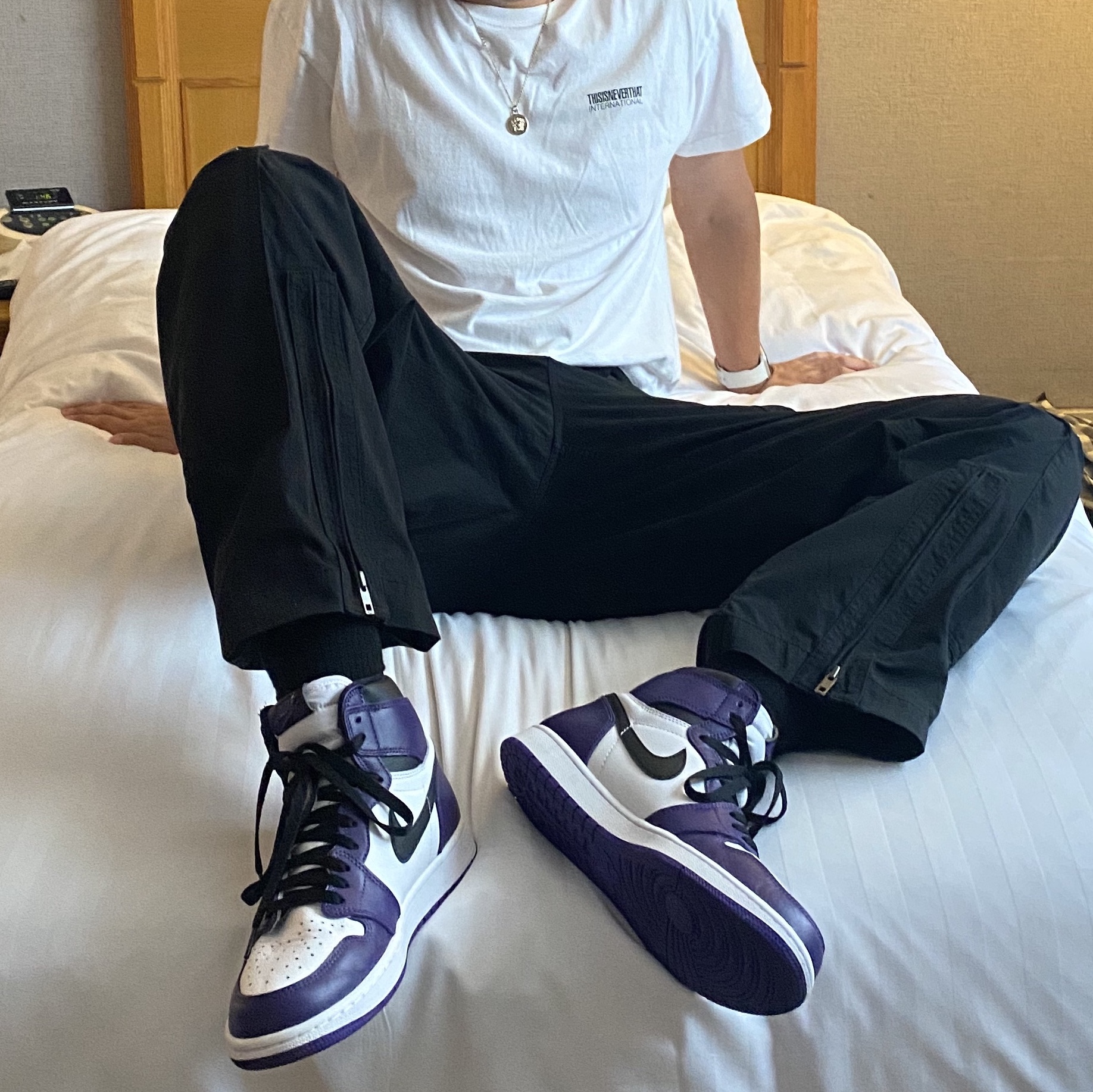 Jordan 1 Retro High OG Court Purple 2020 착용 스타일