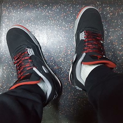 Jordan 4 Retro Bred 2019 착용 스타일