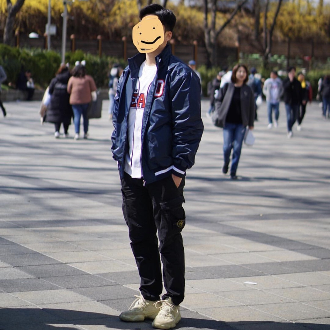 Adidas Yeezy 500 Super Moon Yellow 착용 스타일