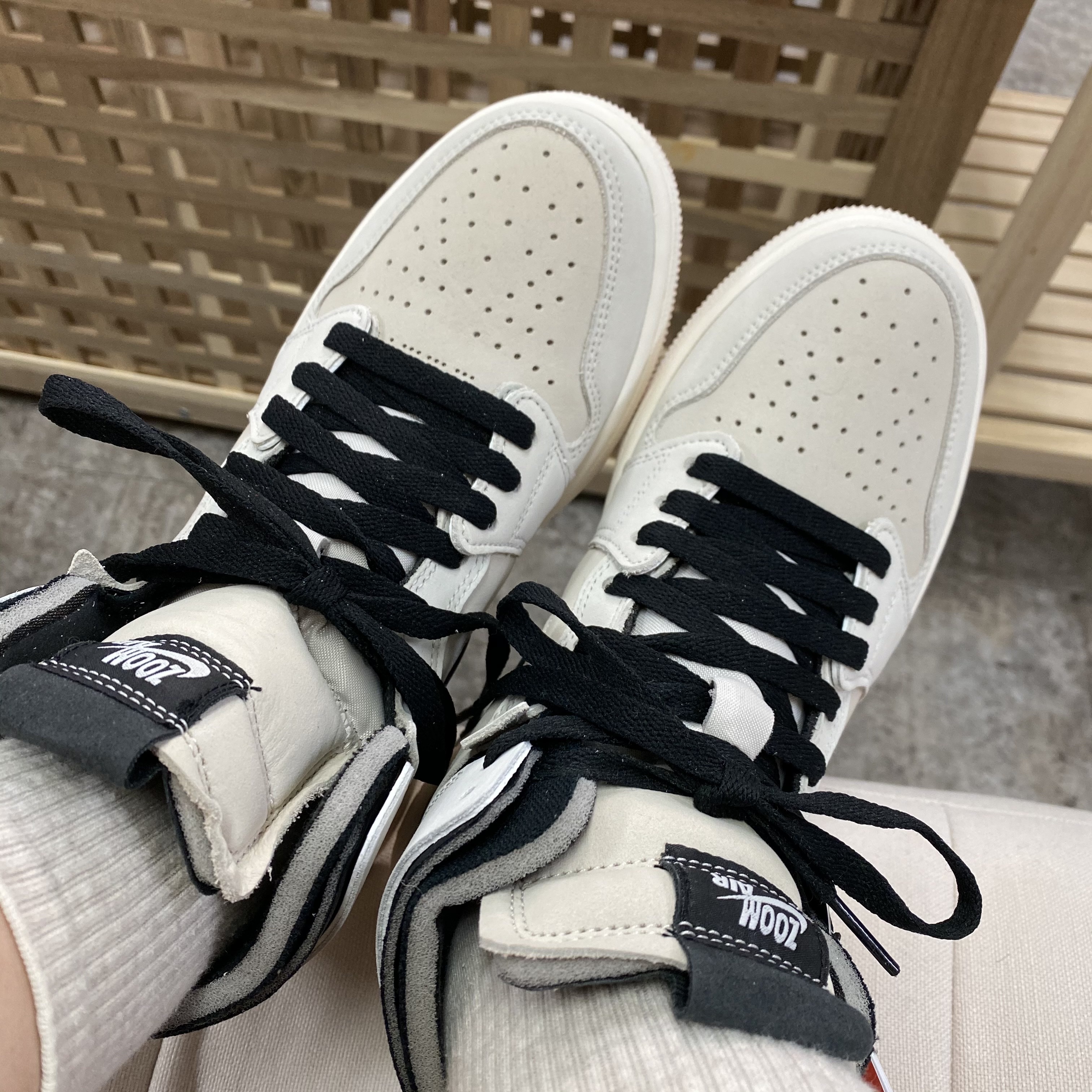 (W) Jordan 1 Zoom Air CMFT Summit Sail 착용 스타일