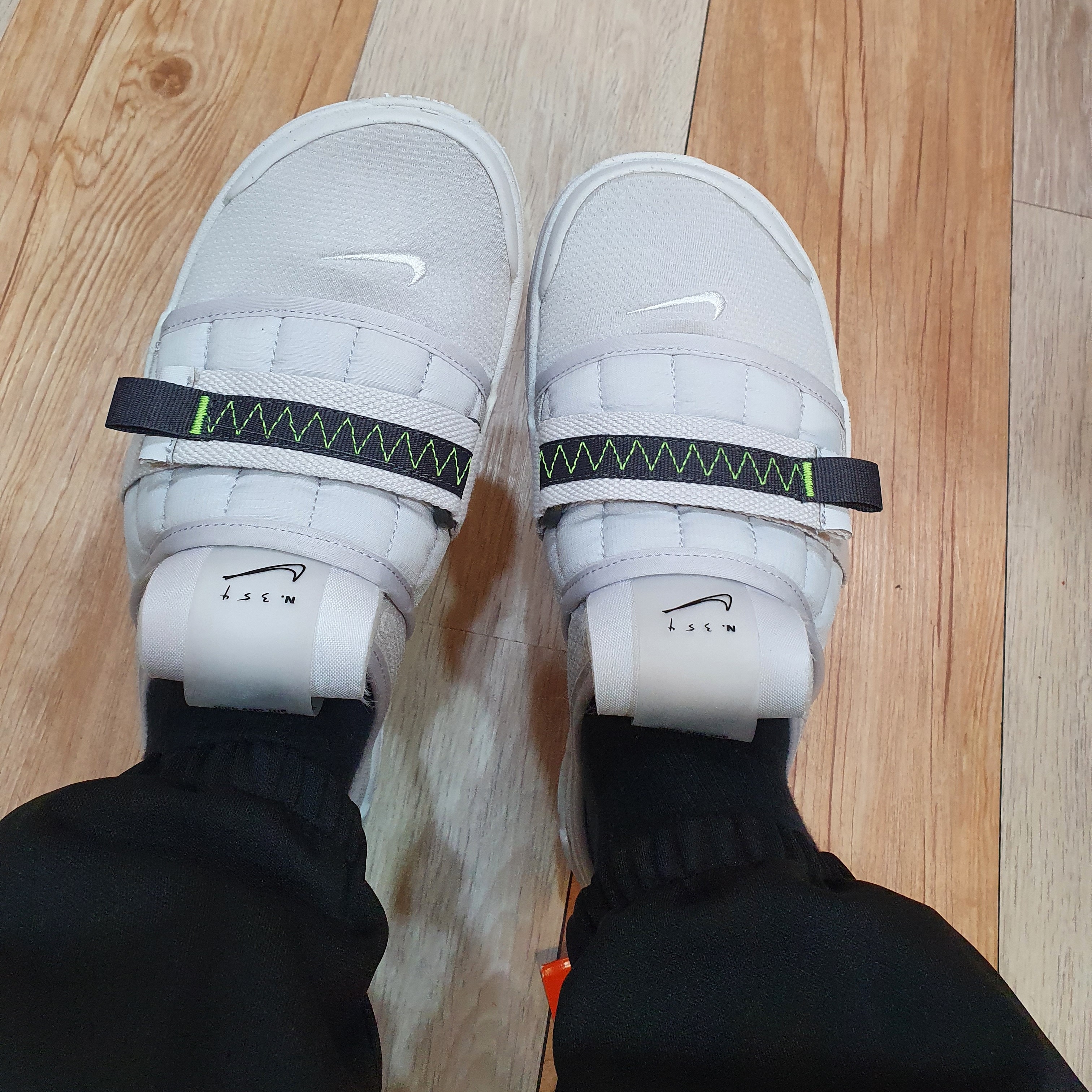 Nike Offline Vast Grey 착용 스타일 - 2
