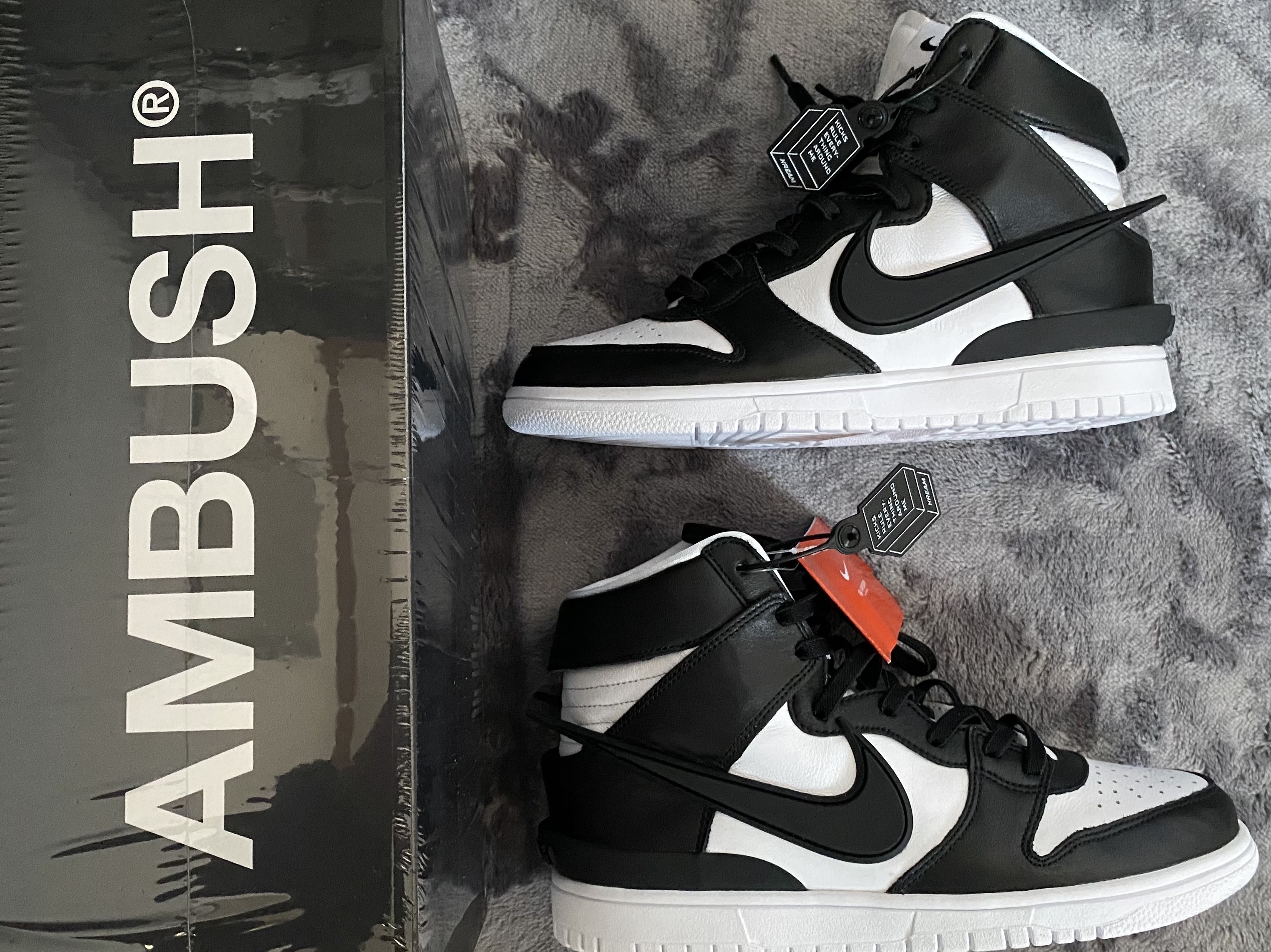 Nike x Ambush Dunk High Black 착용 스타일