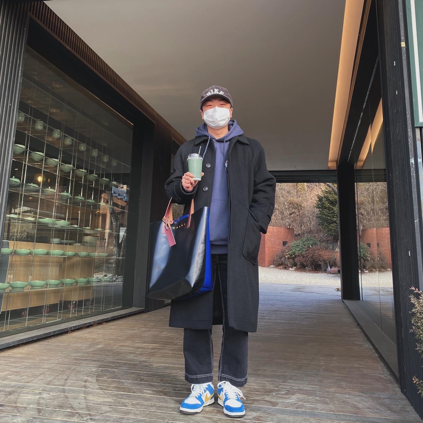 Nike x Kasina Dunk Low 80's Bus, Palace P3 Team Hood Navy - 20FW 착용 스타일